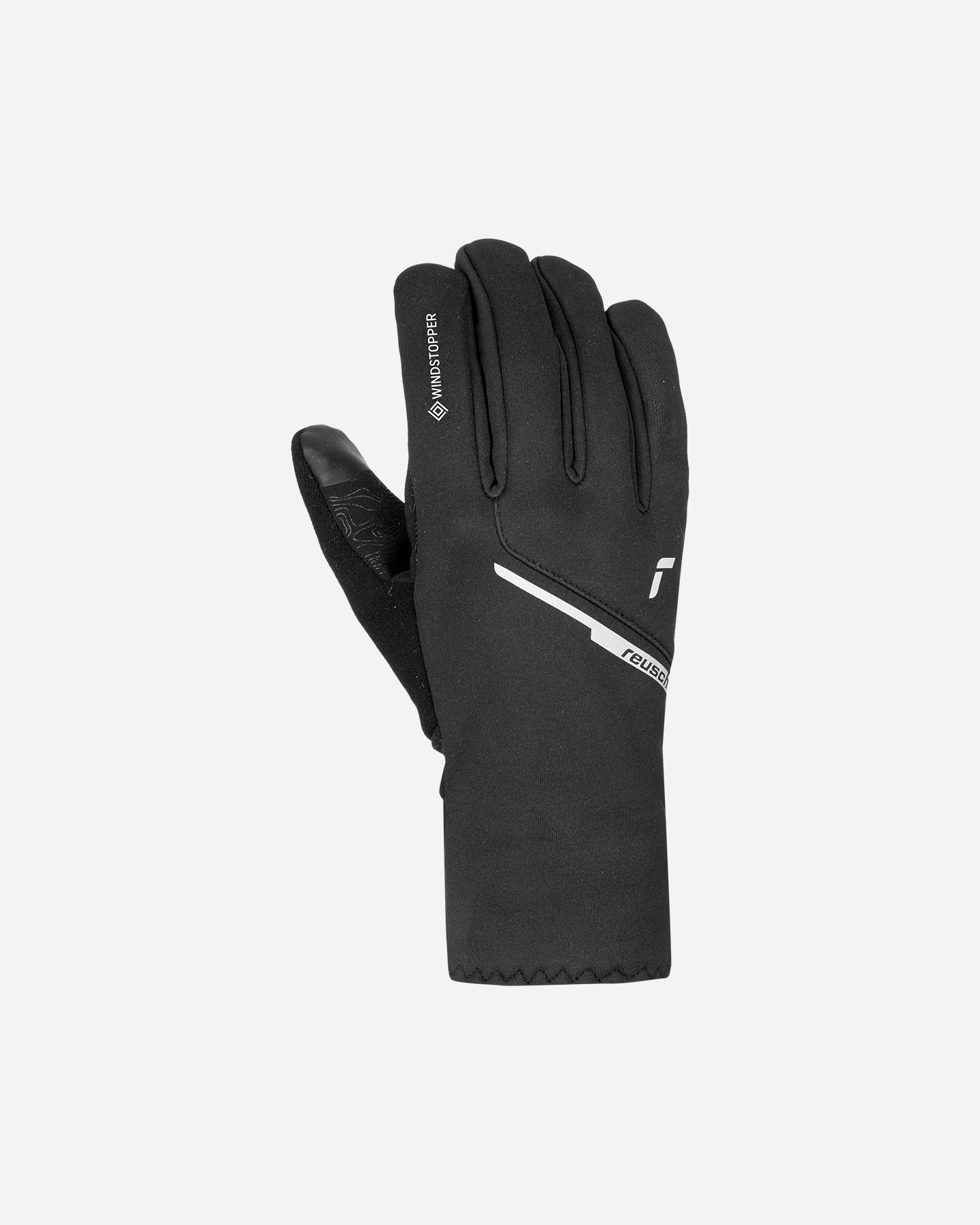 Guanti REUSCH RIDER WINDSTOPPER TOUCH-TEC M - Nero - 1 | Cisalfa Sport