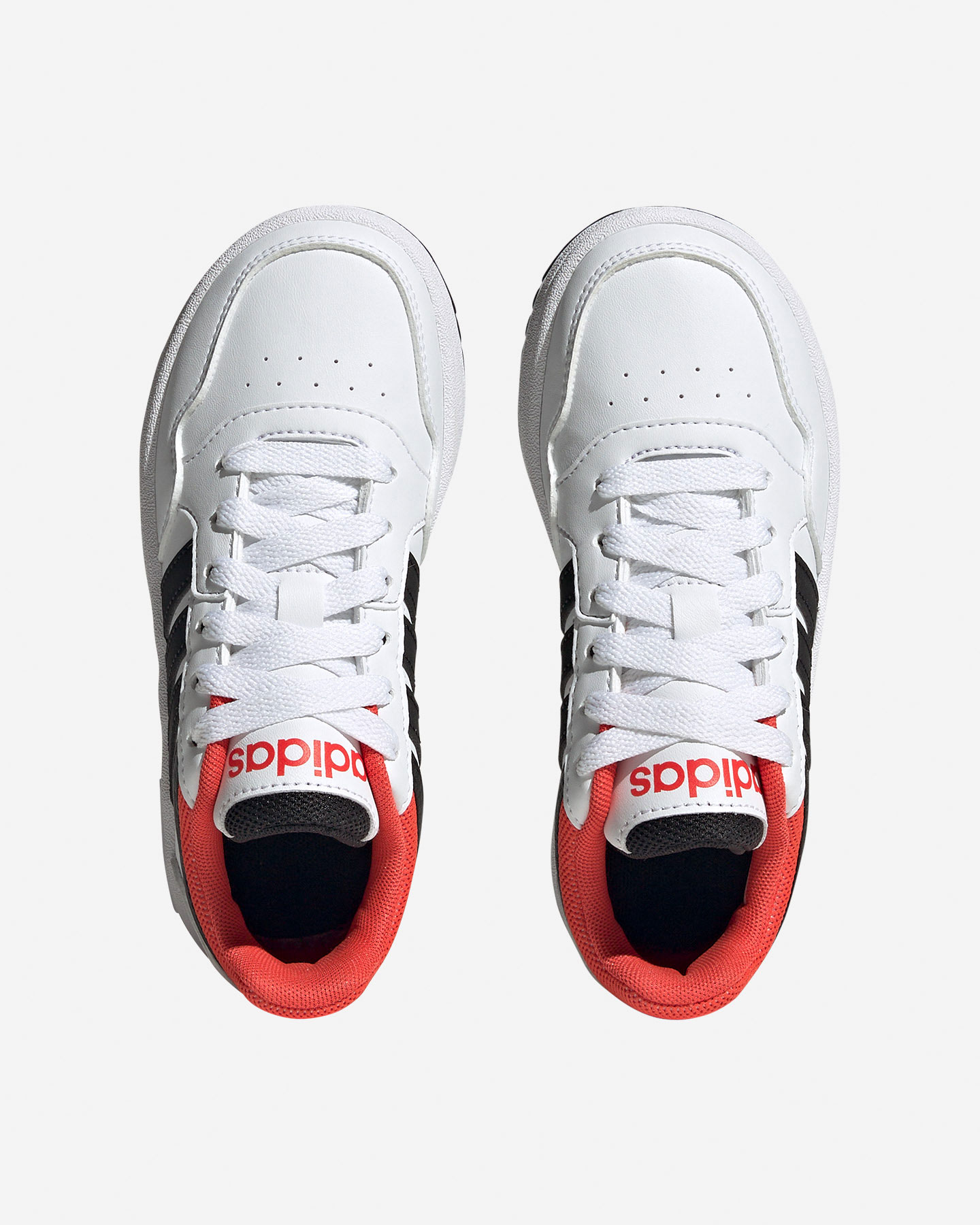 Scarpe sneakers ADIDAS CORE HOOPS LOW 3.0 GS JR - Bianco - 2 | Cisalfa Sport
