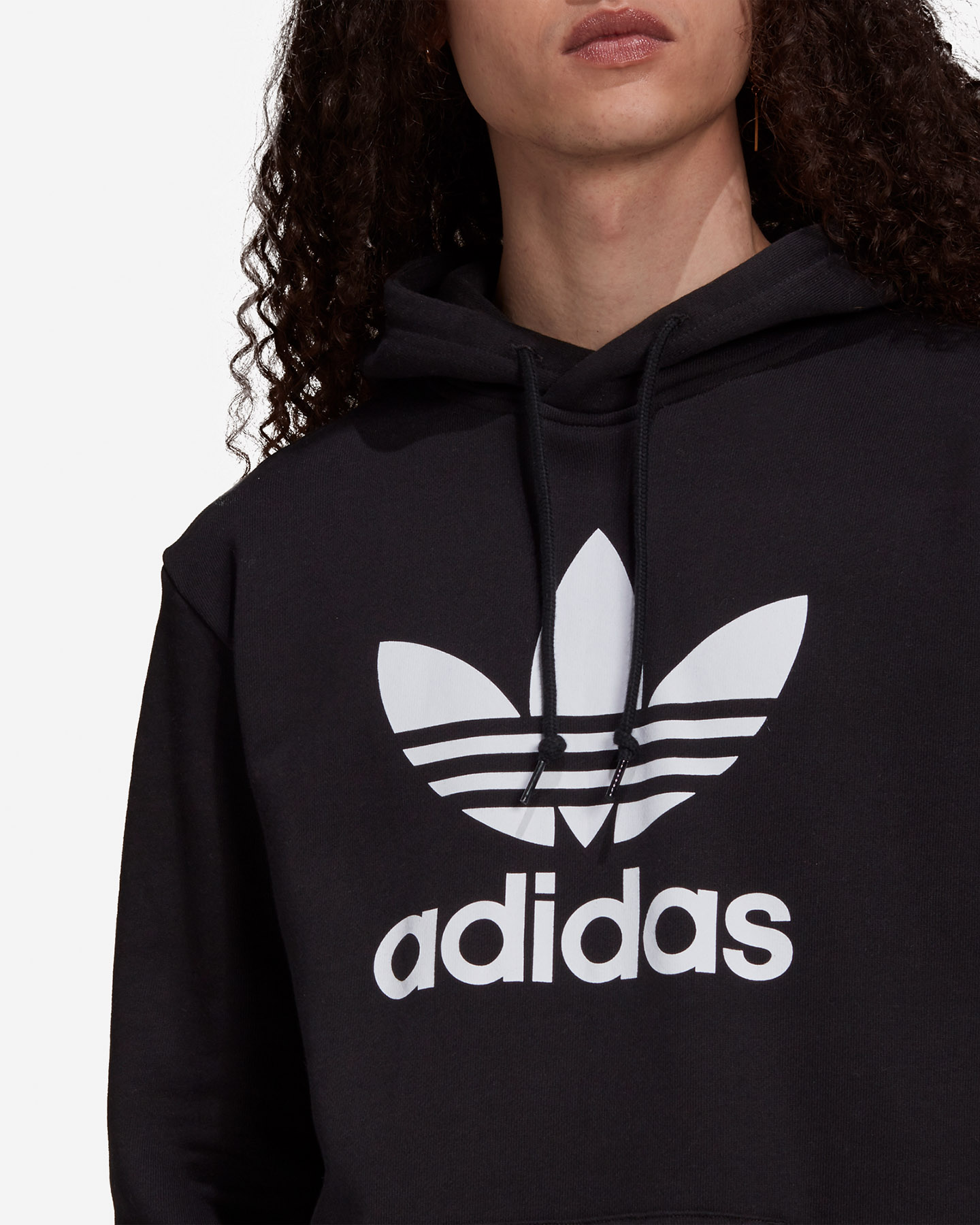 Felpa ADIDAS TREFOIL M - Nero - 4 | Cisalfa Sport
