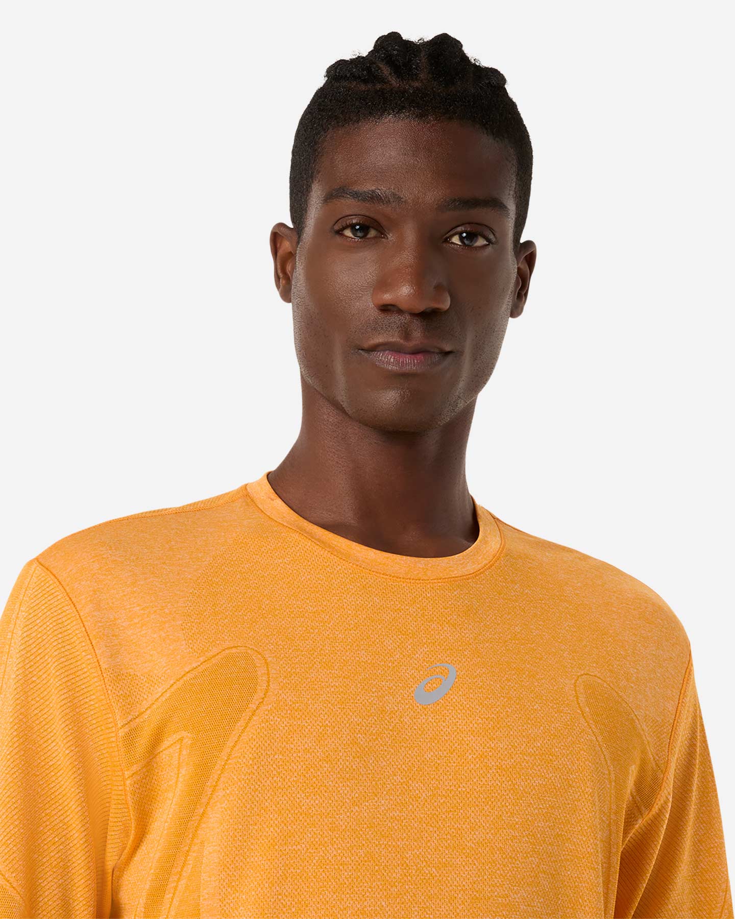 Maglia running ASICS ROAD SEAMLESS M - Arancione - 3 | Cisalfa Sport