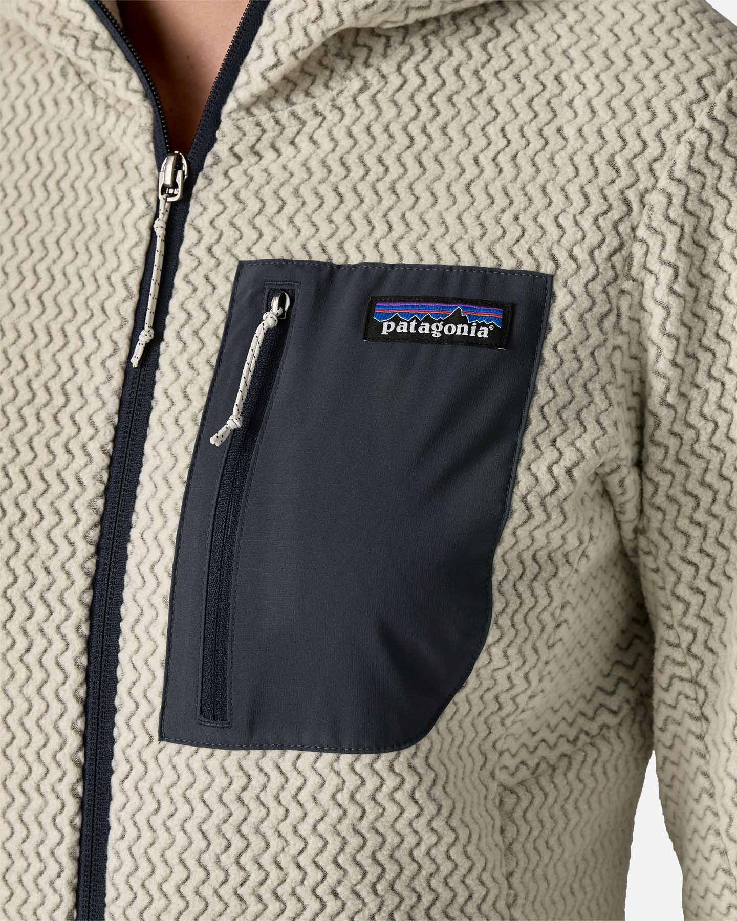 Pile PATAGONIA R1 AIR W - Bianco - 4 | Cisalfa Sport