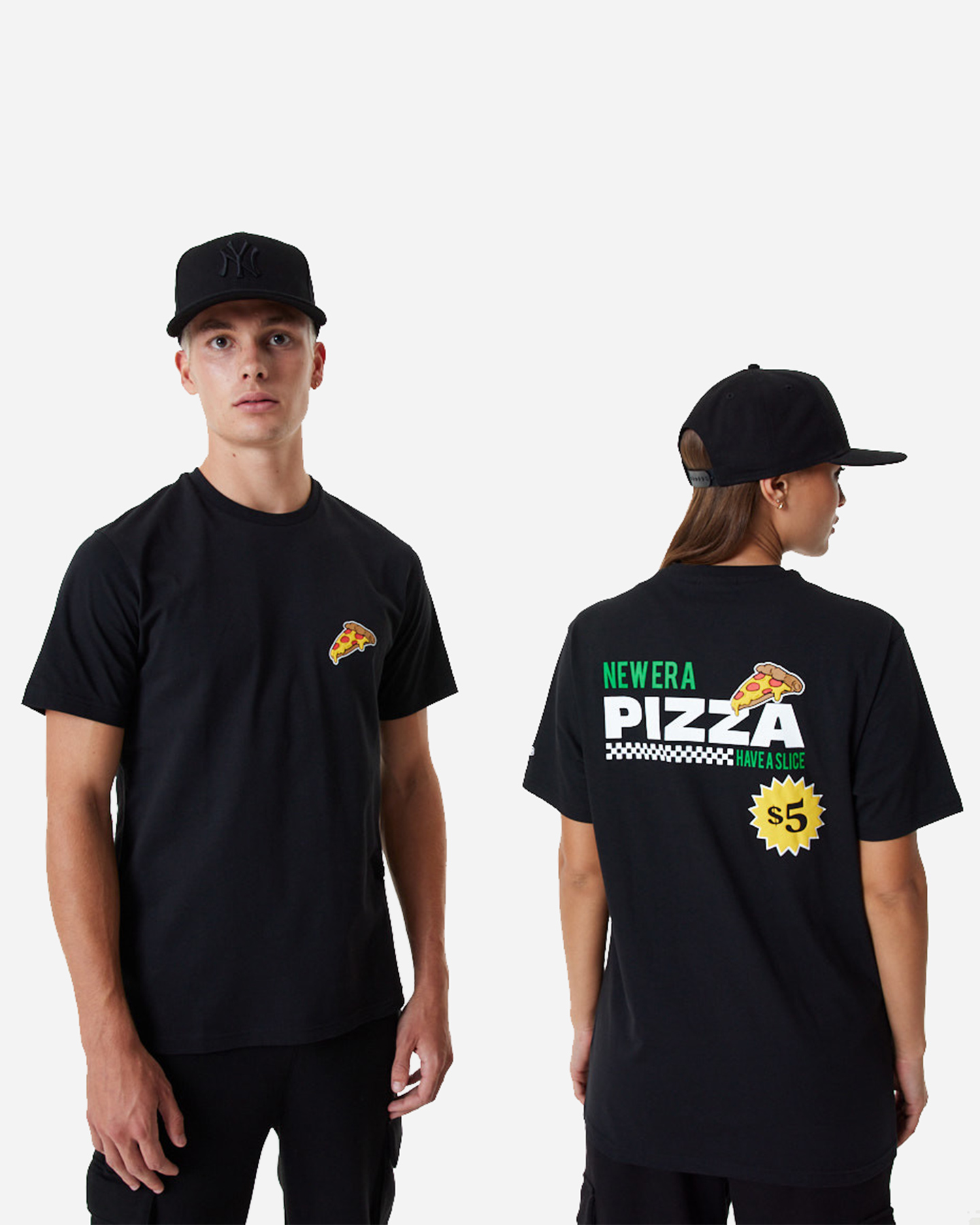 T-shirt NEW ERA BASIC  - Nero - 2 | Cisalfa Sport