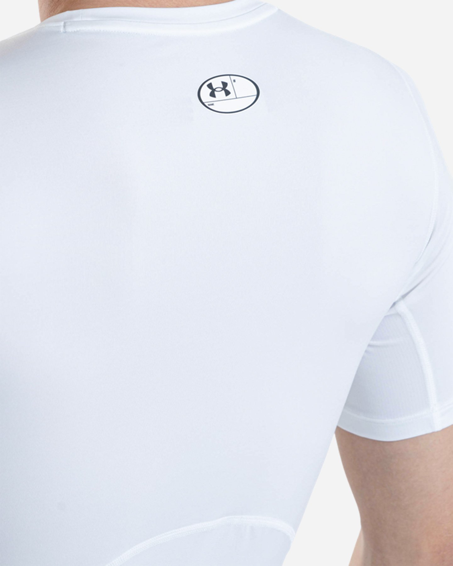 T-shirt training UNDER ARMOUR HEATGEAR M - Bianco - 5 | Cisalfa Sport