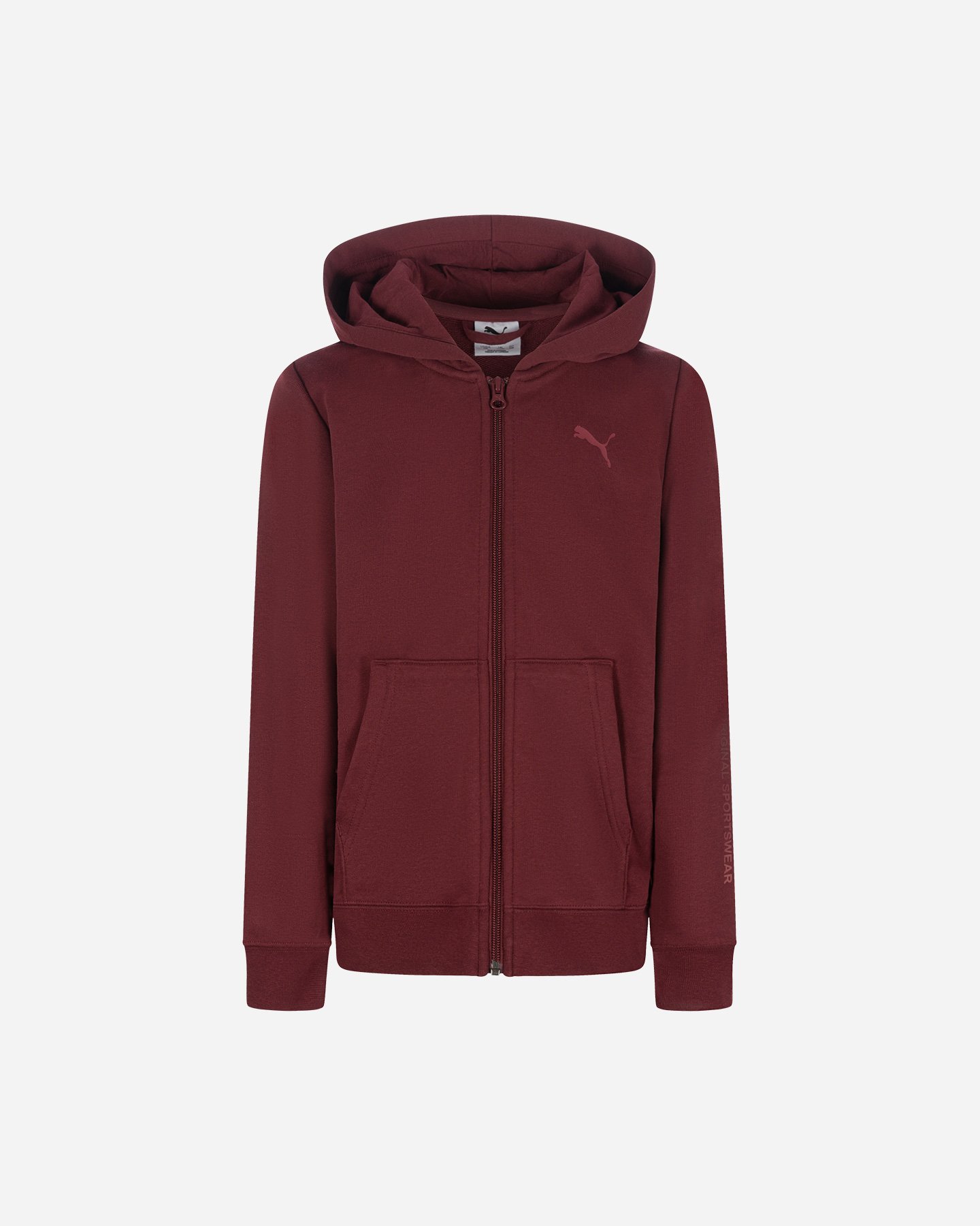 Felpa PUMA BASIC JR - Rosso - 0 | Cisalfa Sport