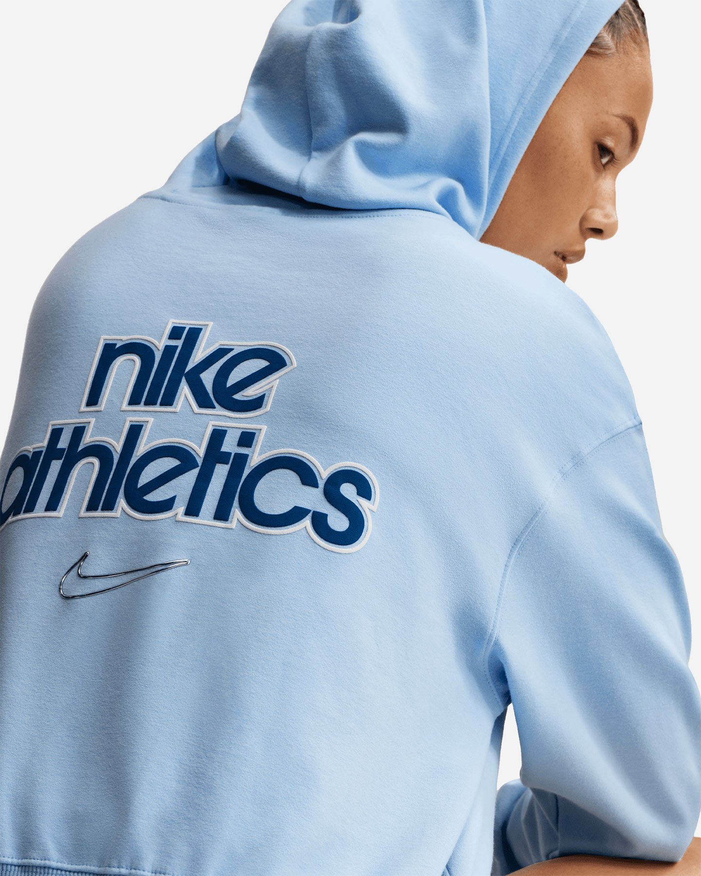 Felpa NIKE GYM LIFE W - Azzurro - 5 | Cisalfa Sport