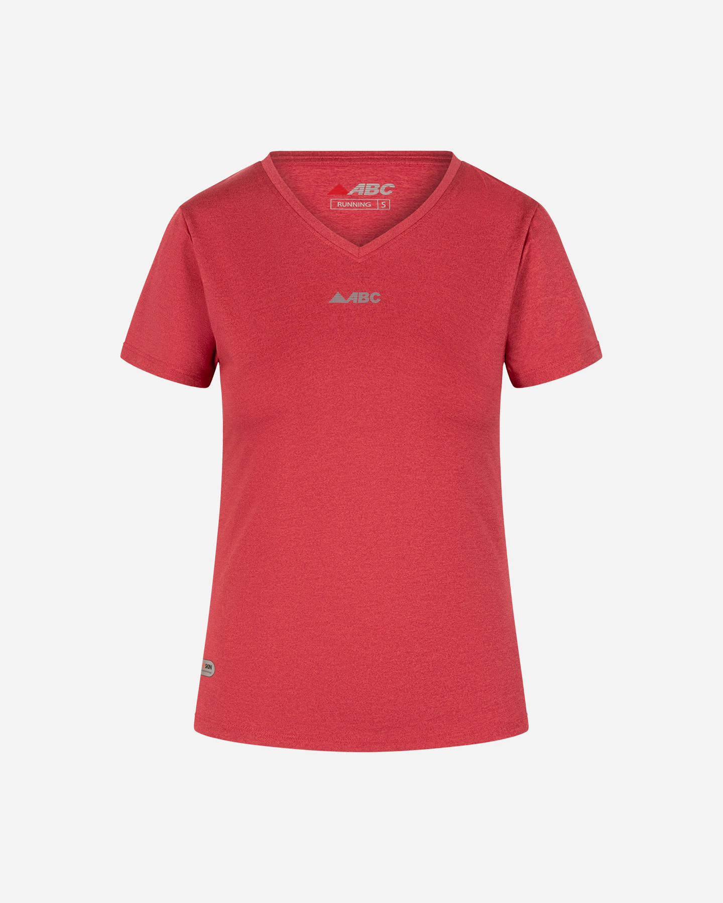 T-shirt running ABC ESSENTIAL W - Rosa - 0 | Cisalfa Sport