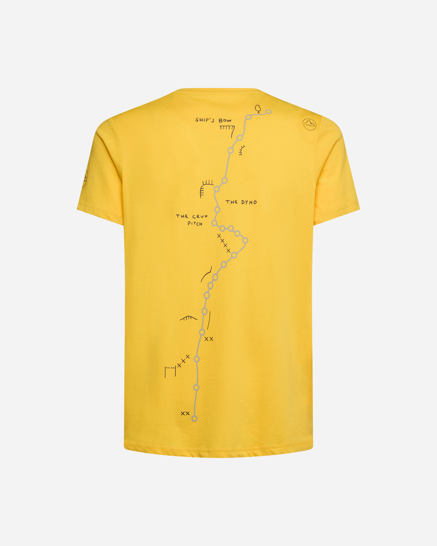 T-shirt LA SPORTIVA DAWN WALL M - Giallo - 1 | Cisalfa Sport