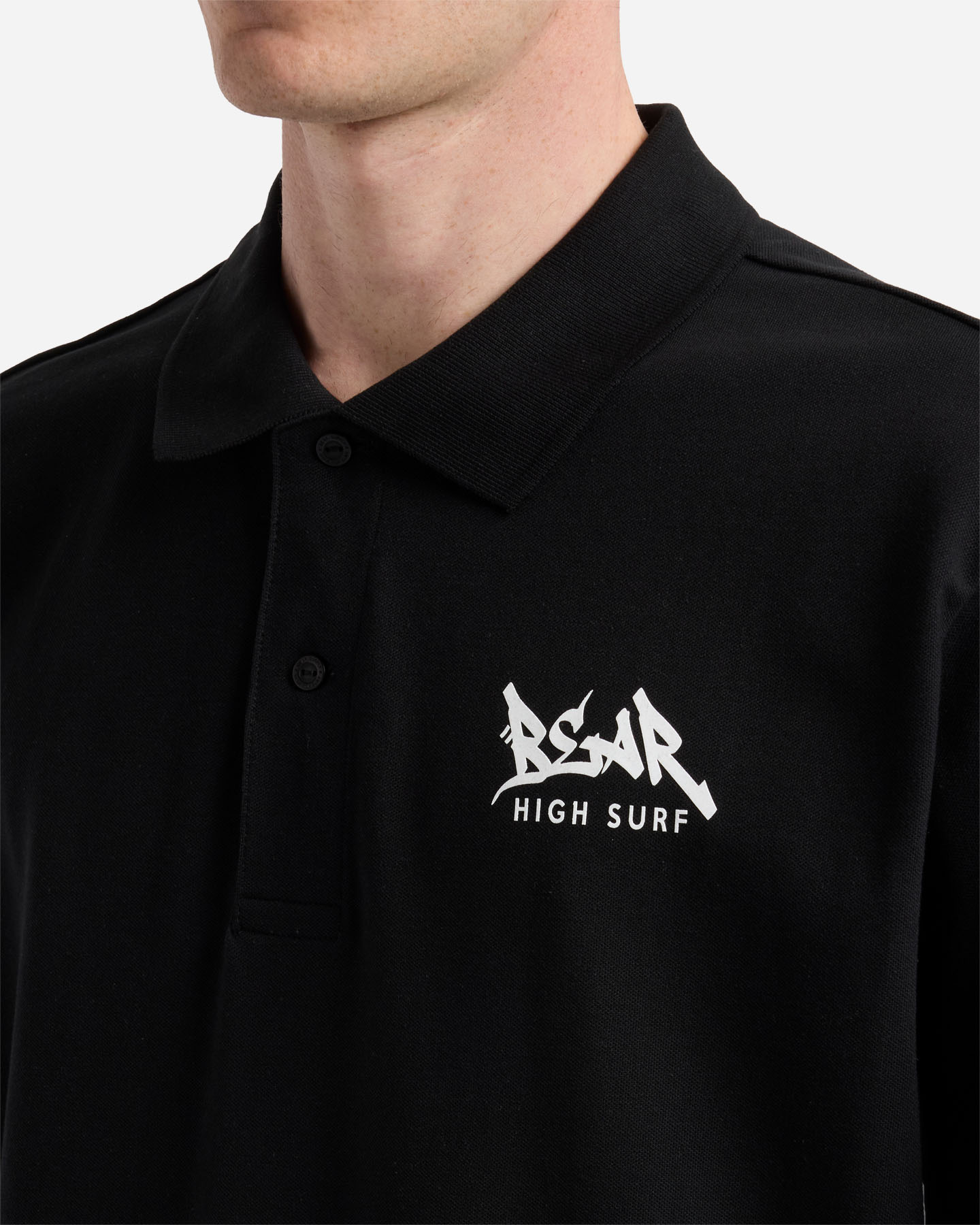 Polo BEAR ICONIC SURF M - Nero - 5 | Cisalfa Sport