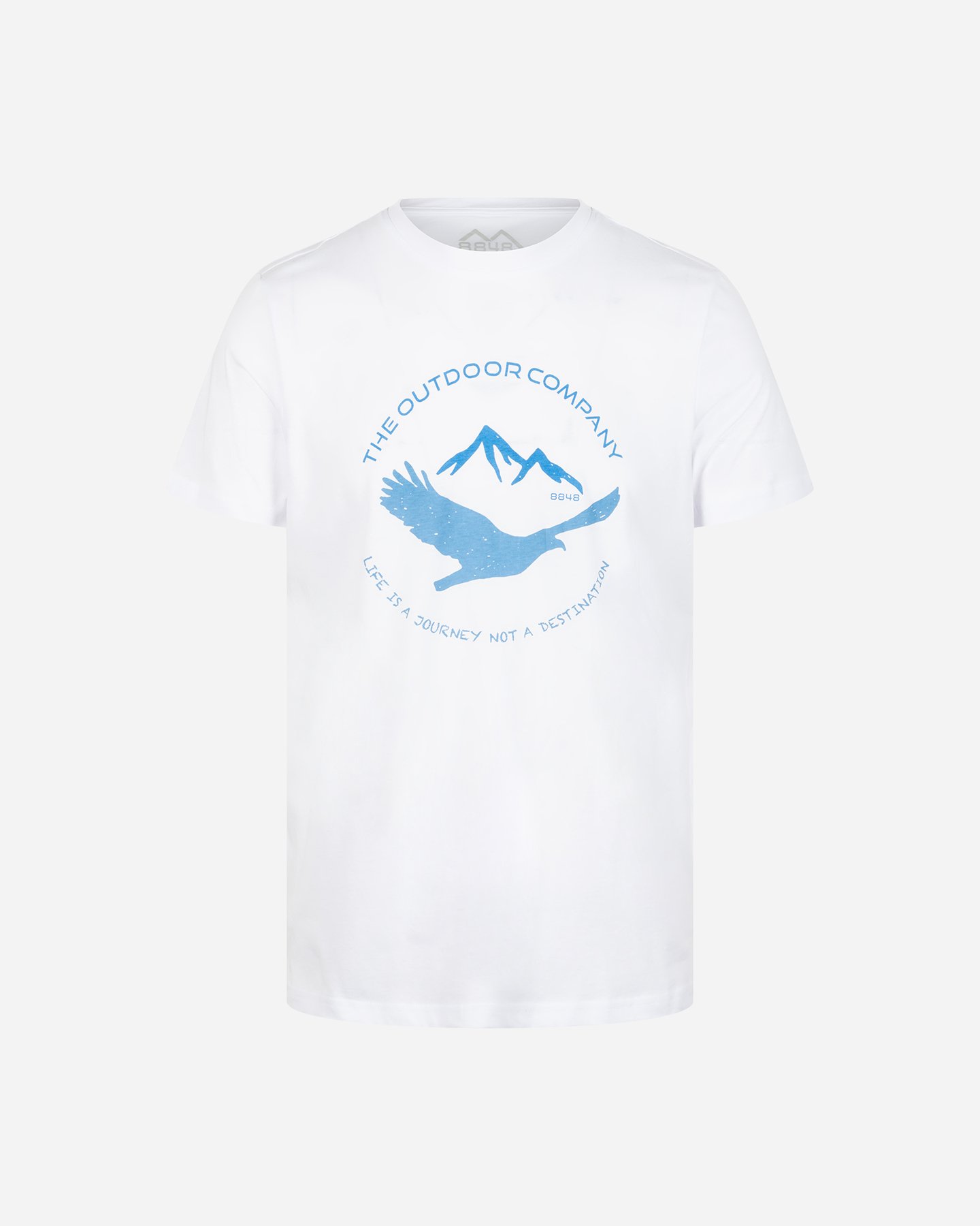 T-shirt 8848 MOUNTAIN ESSENTIAL M - Bianco - 0 | Cisalfa Sport