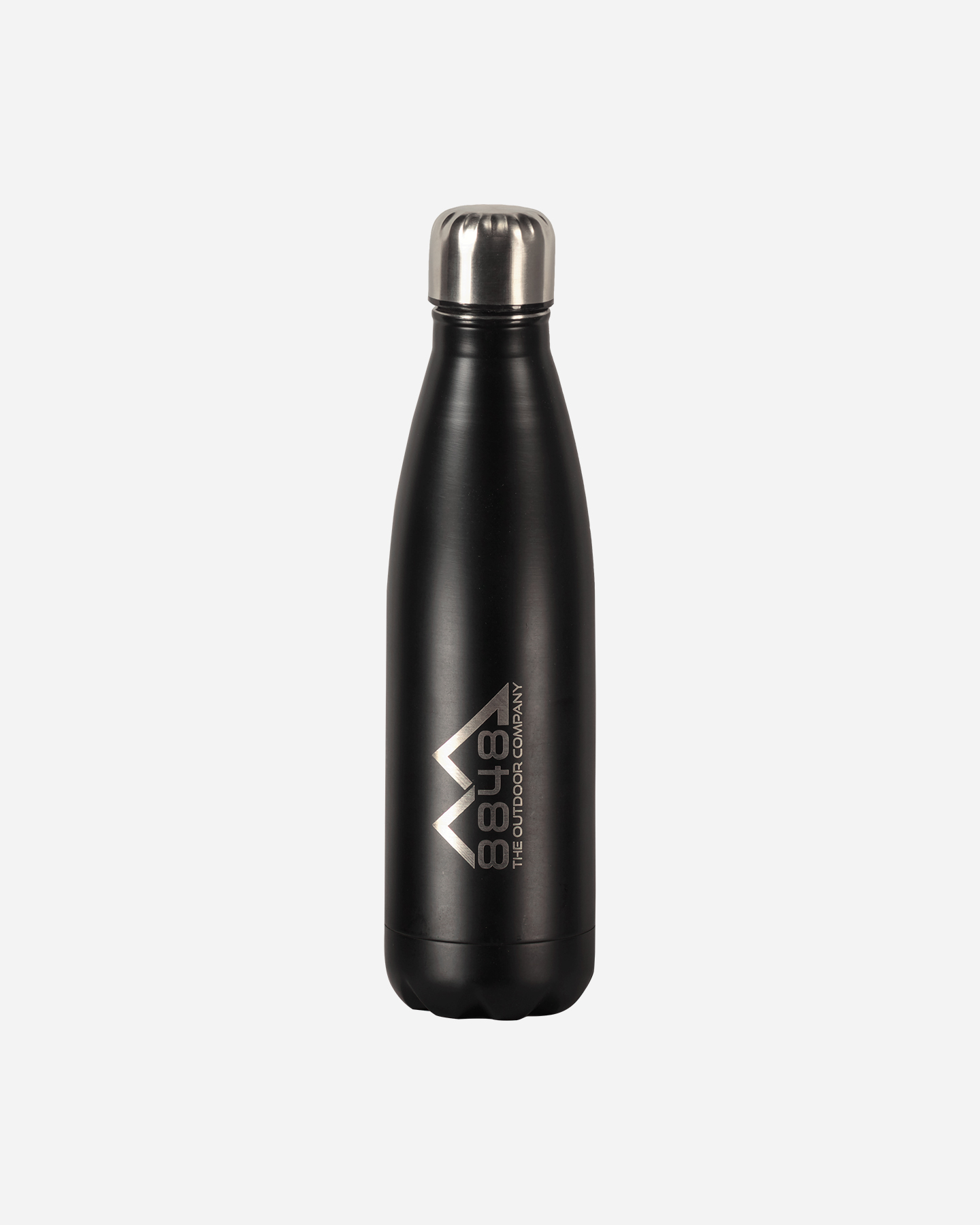 Borraccia 8848 STEEL DOUBLE INOX 500ML  - Nero - 0 | Cisalfa Sport