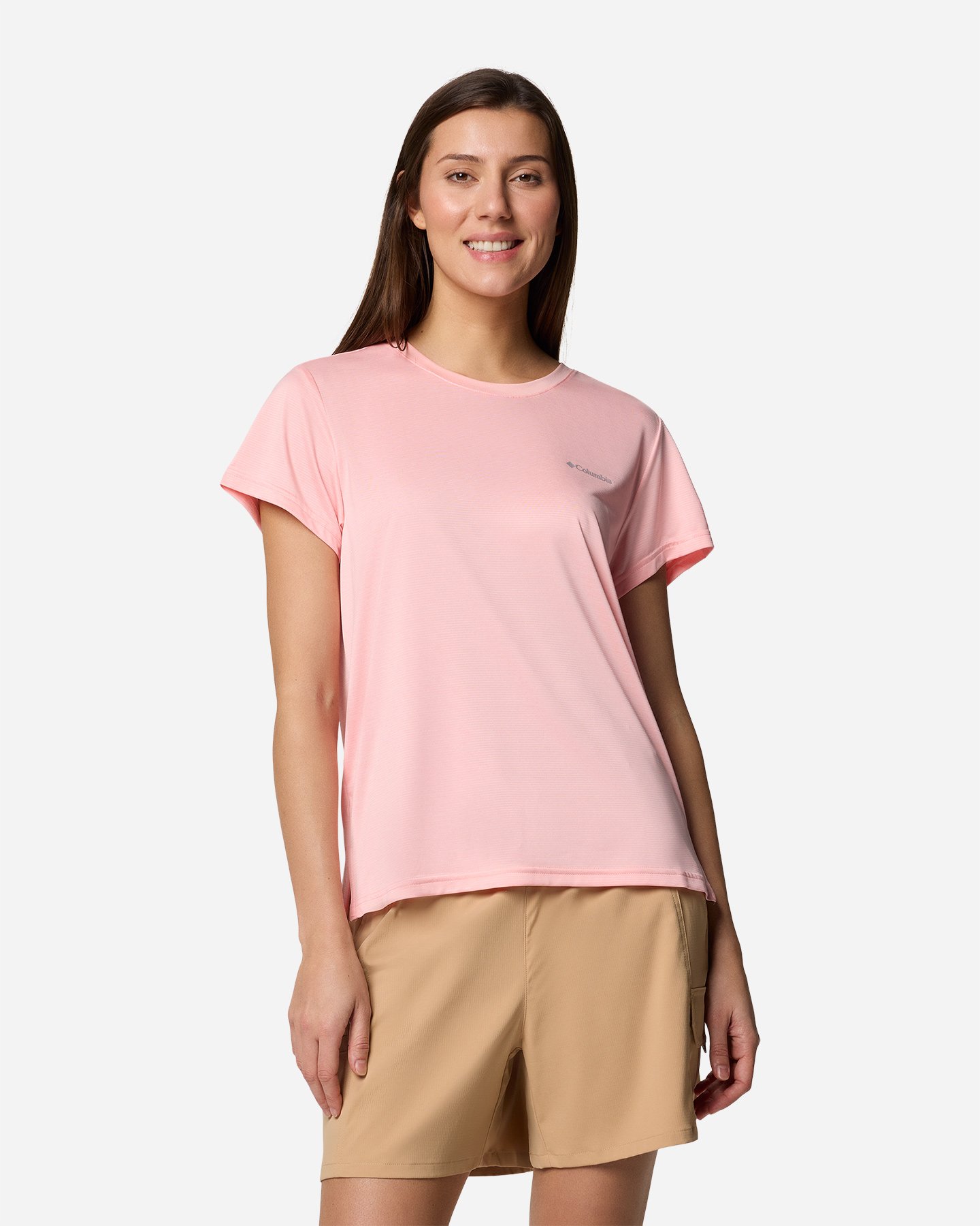 T-shirt COLUMBIA BLUEVISTA HILL W - Rosa - 2 | Cisalfa Sport