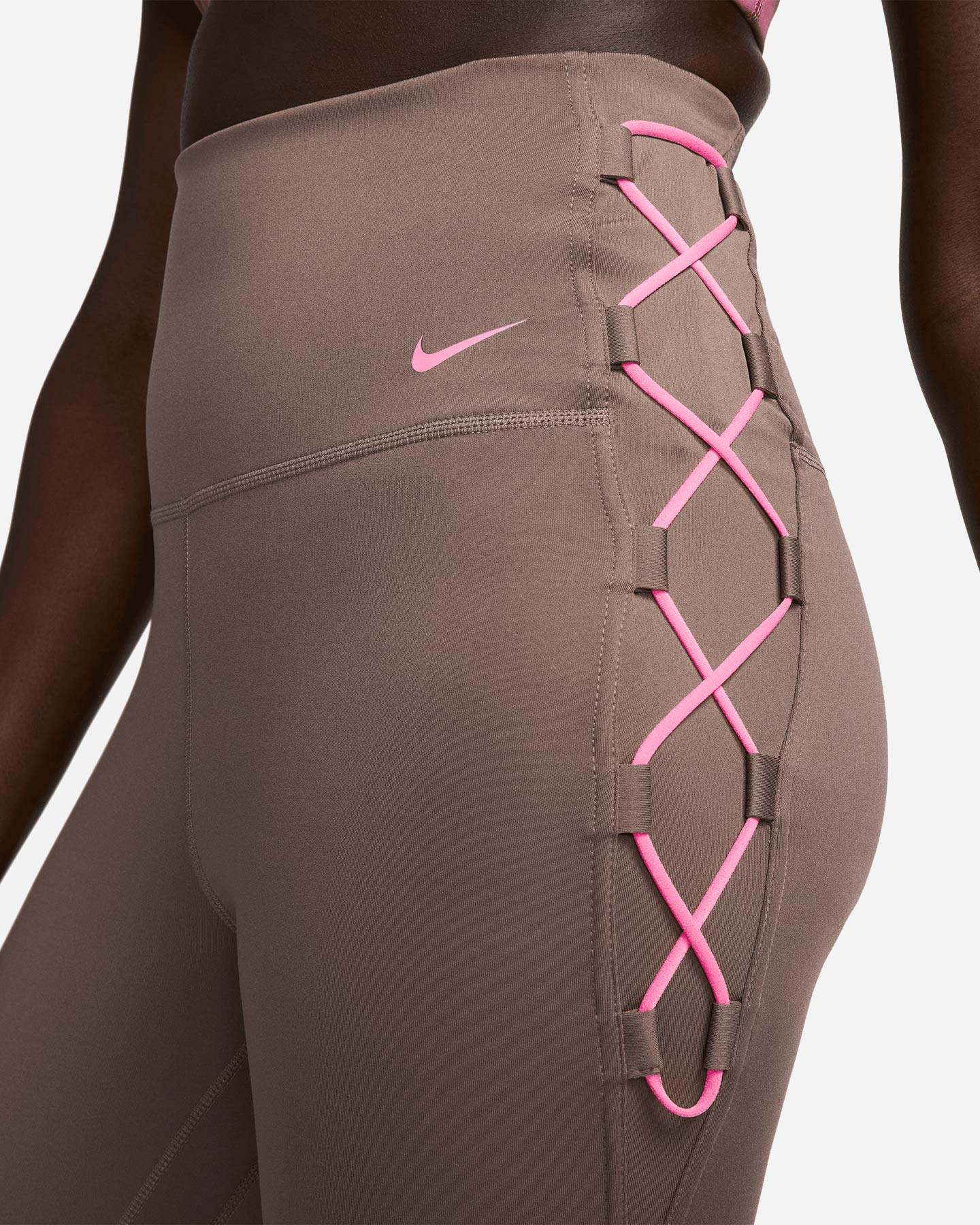 Leggings NIKE SIDE W - Viola - 3 | Cisalfa Sport