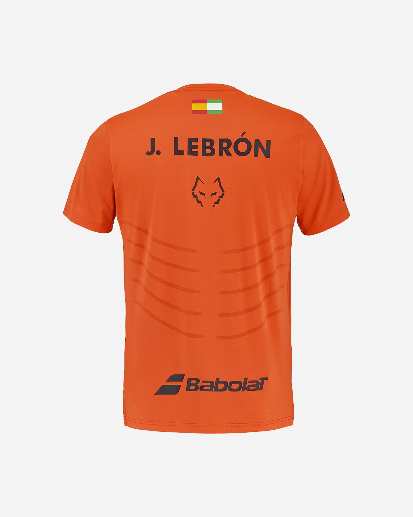 T-shirt tennis BABOLAT JUAN LEBRON REPLICA M - Arancione - 2 | Cisalfa Sport
