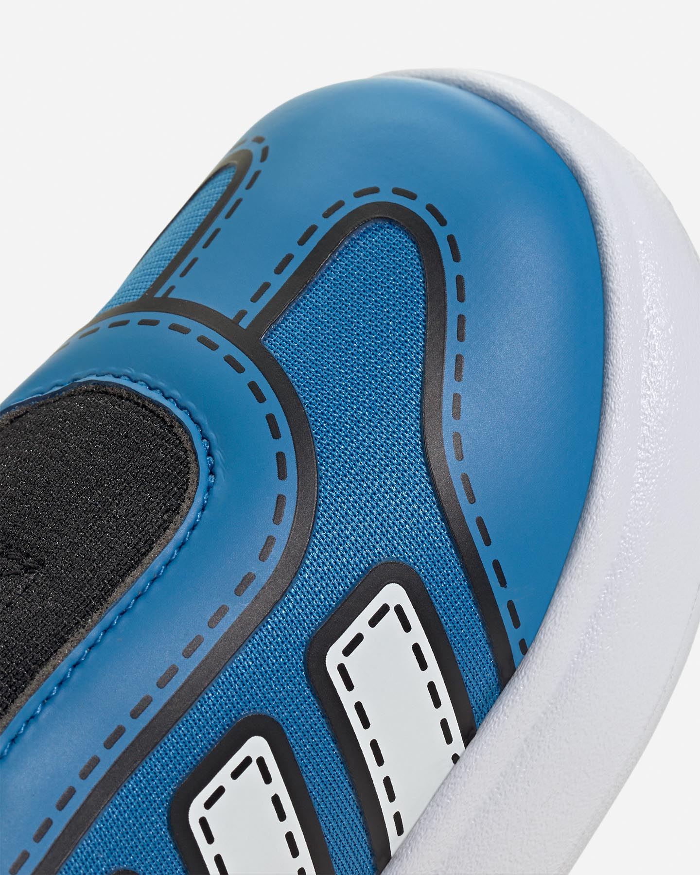 Scarpe sneakers ADIDAS CORE BUBBLE INF JR - Azzurro - 4 | Cisalfa Sport