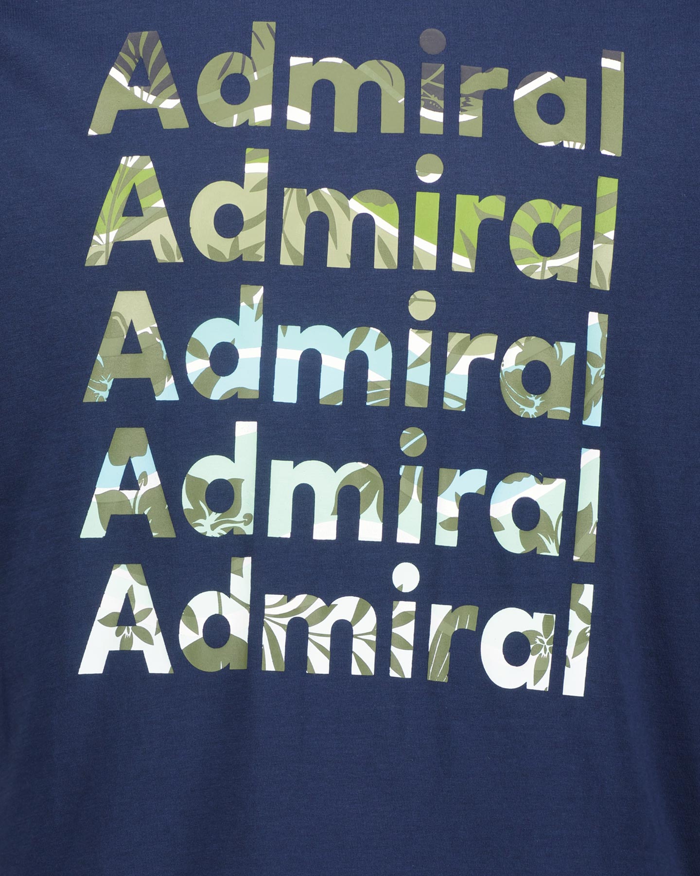 T-shirt ADMIRAL VACATION M - Blu Navy - 2 | Cisalfa Sport