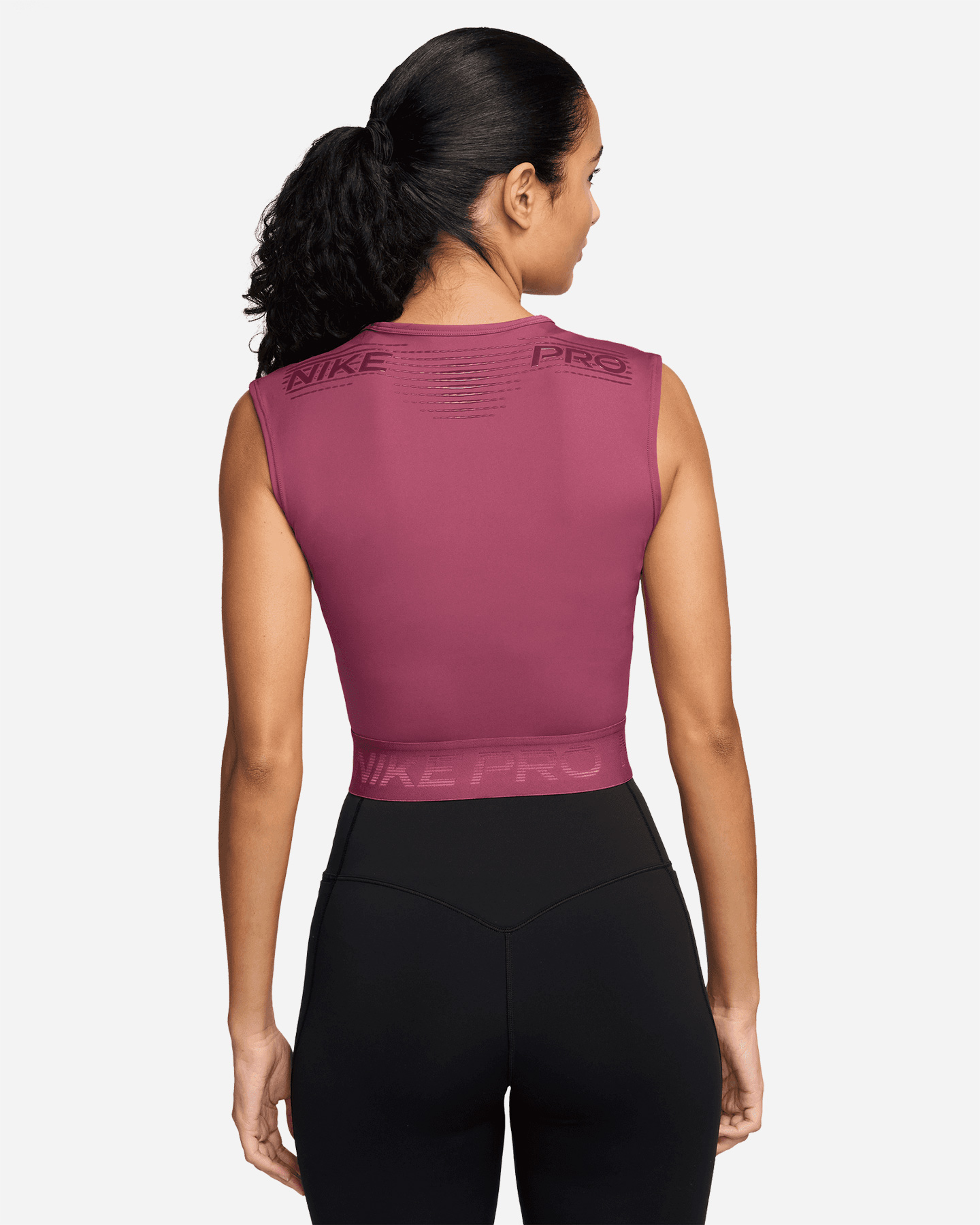 Canotta training NIKE DRI FIT NK PRO GAINS W - Rosa - 1 | Cisalfa Sport