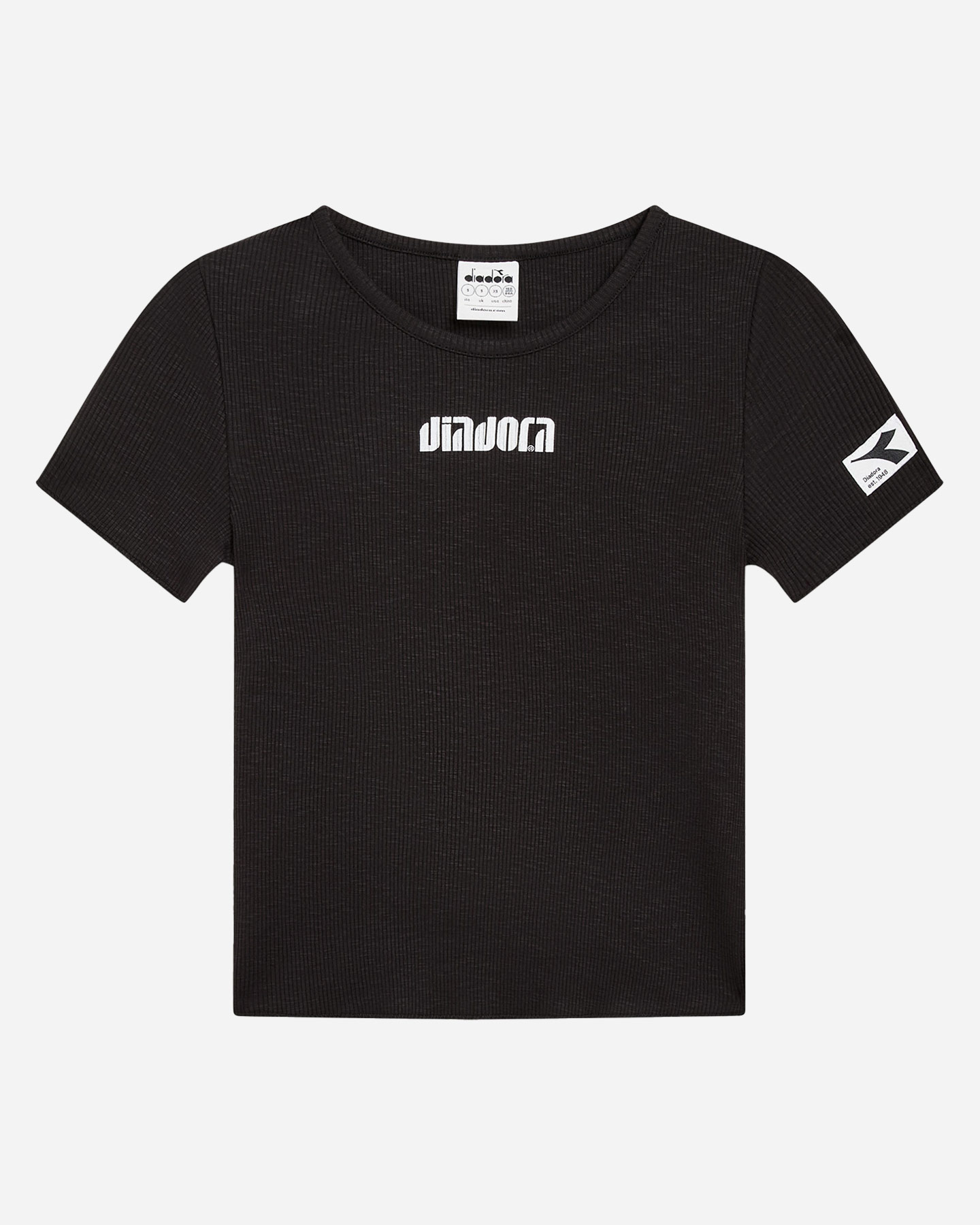 T-shirt DIADORA ATHLETIC LOGO W - Nero - 0 | Cisalfa Sport