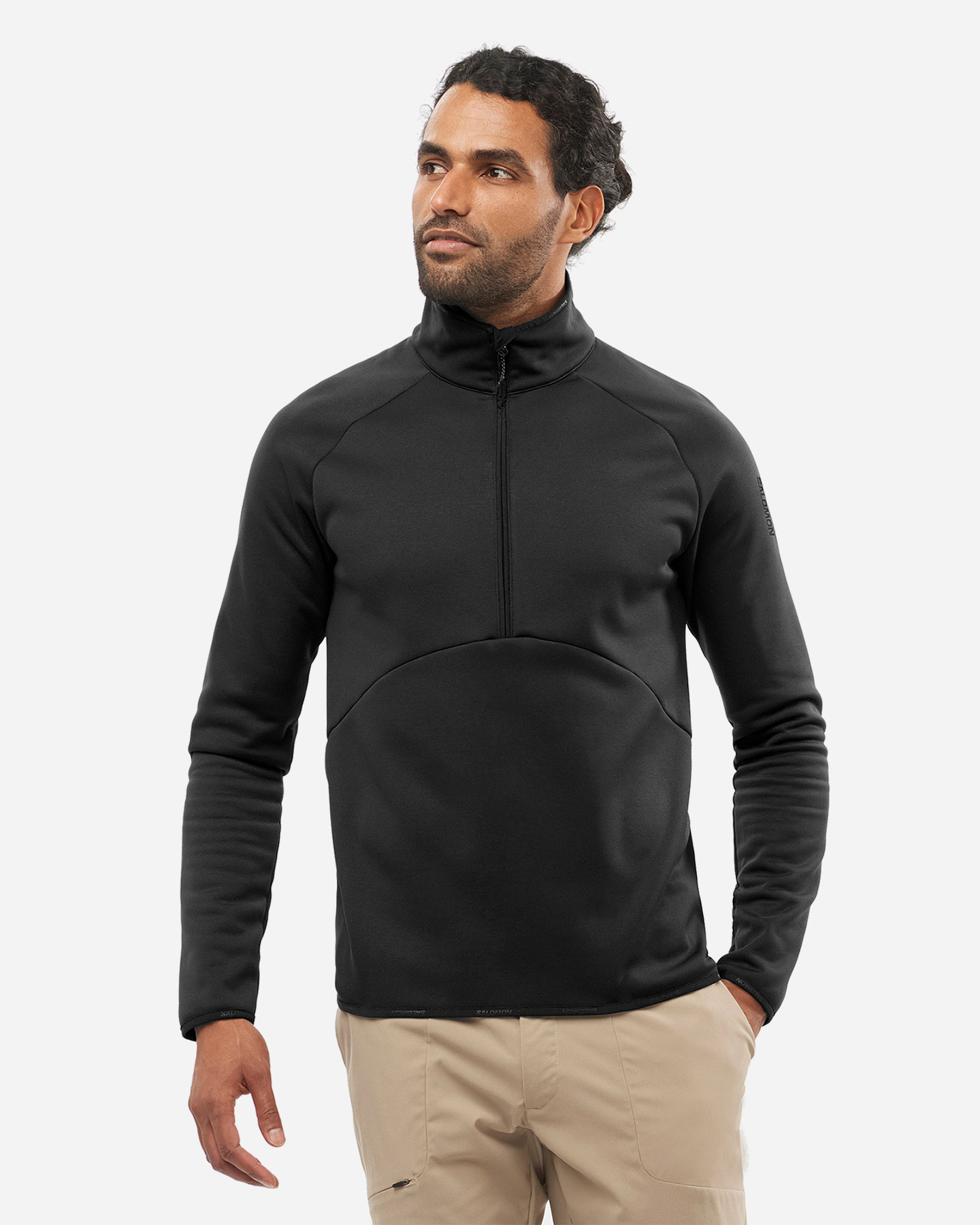 Pile SALOMON ESSENTIAL WARM M - Nero - 1 | Cisalfa Sport