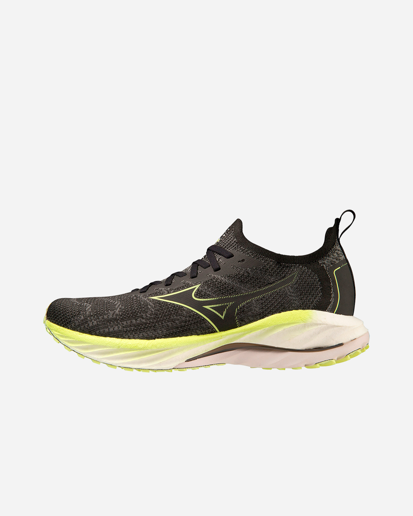 Scarpe running MIZUNO WAVE NEO WIND UNDYED M - Nero - 5 | Cisalfa Sport