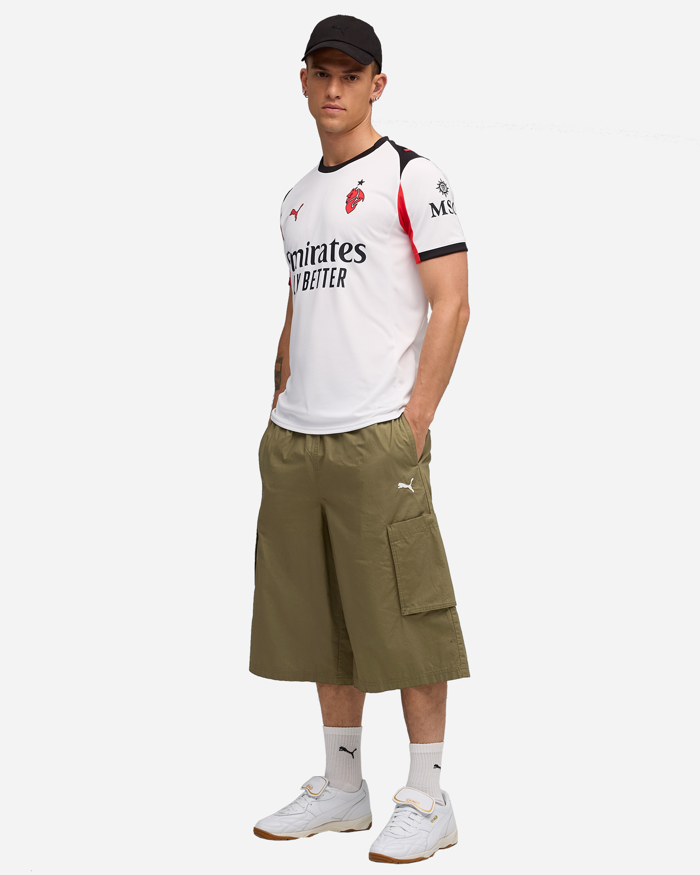 Maglia calcio ufficiale PUMA MILAN AWAY 25-26 M - Color mix - 4 | Cisalfa Sport