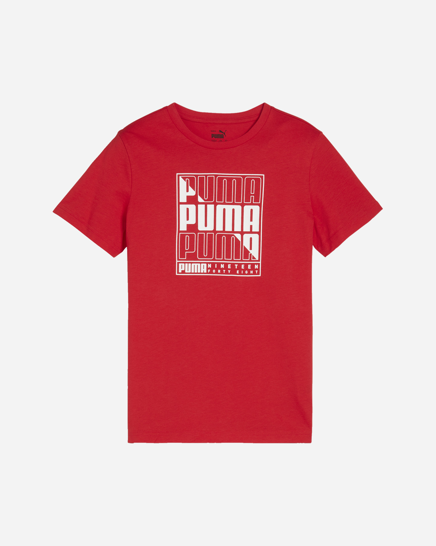 T-shirt PUMA GRAPHIC JR - Rosso - 0 | Cisalfa Sport