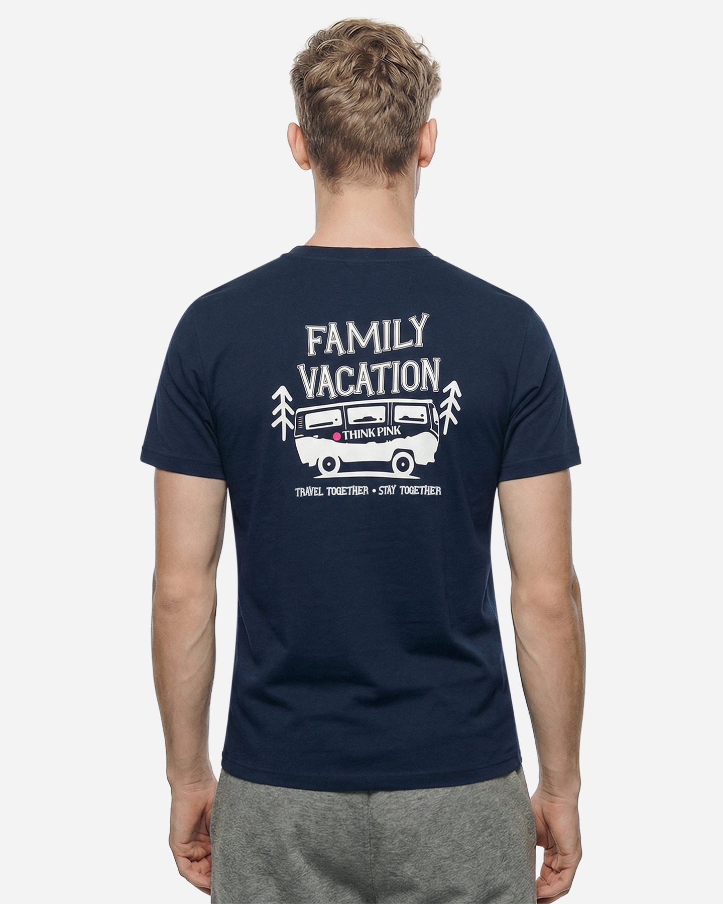 T-shirt THINK PINK GOPCORE M - Blu - 3 | Cisalfa Sport