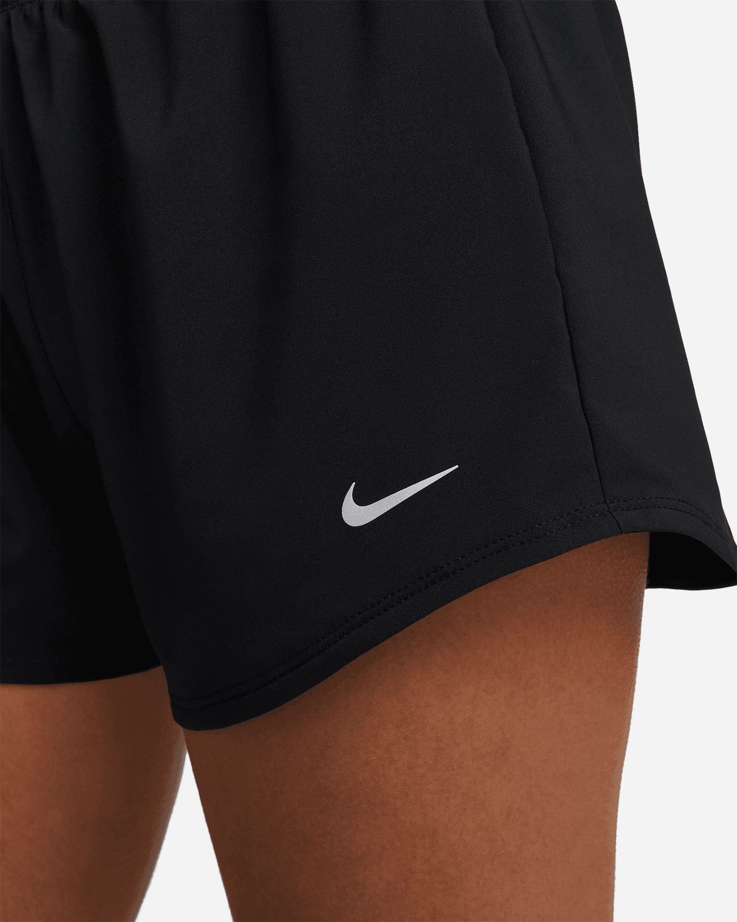 Short training NIKE DRI FIT 3IN W - Nero - 4 | Cisalfa Sport