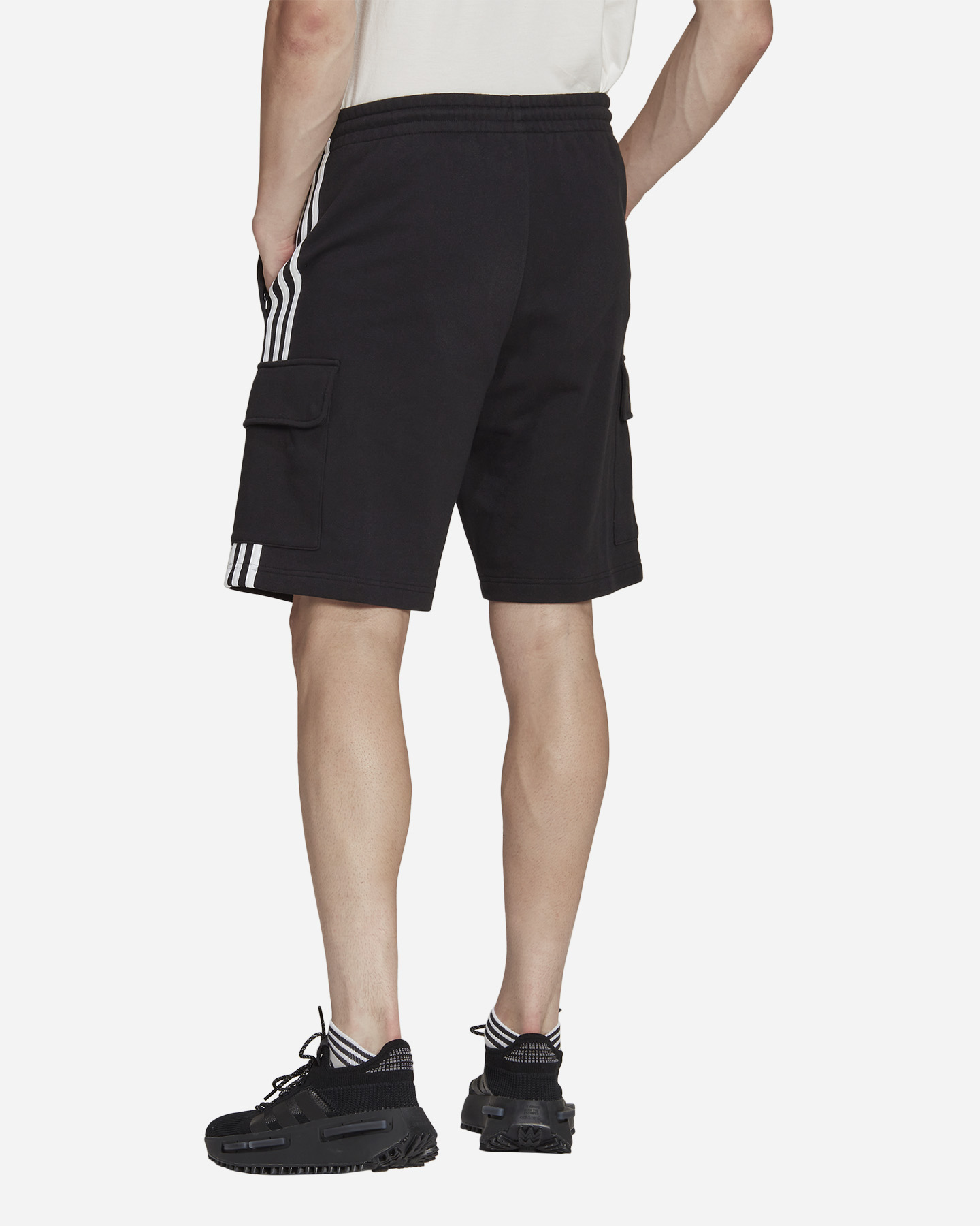 Bermuda ADIDAS 3STRIPES CARGO M - Nero - 2 | Cisalfa Sport