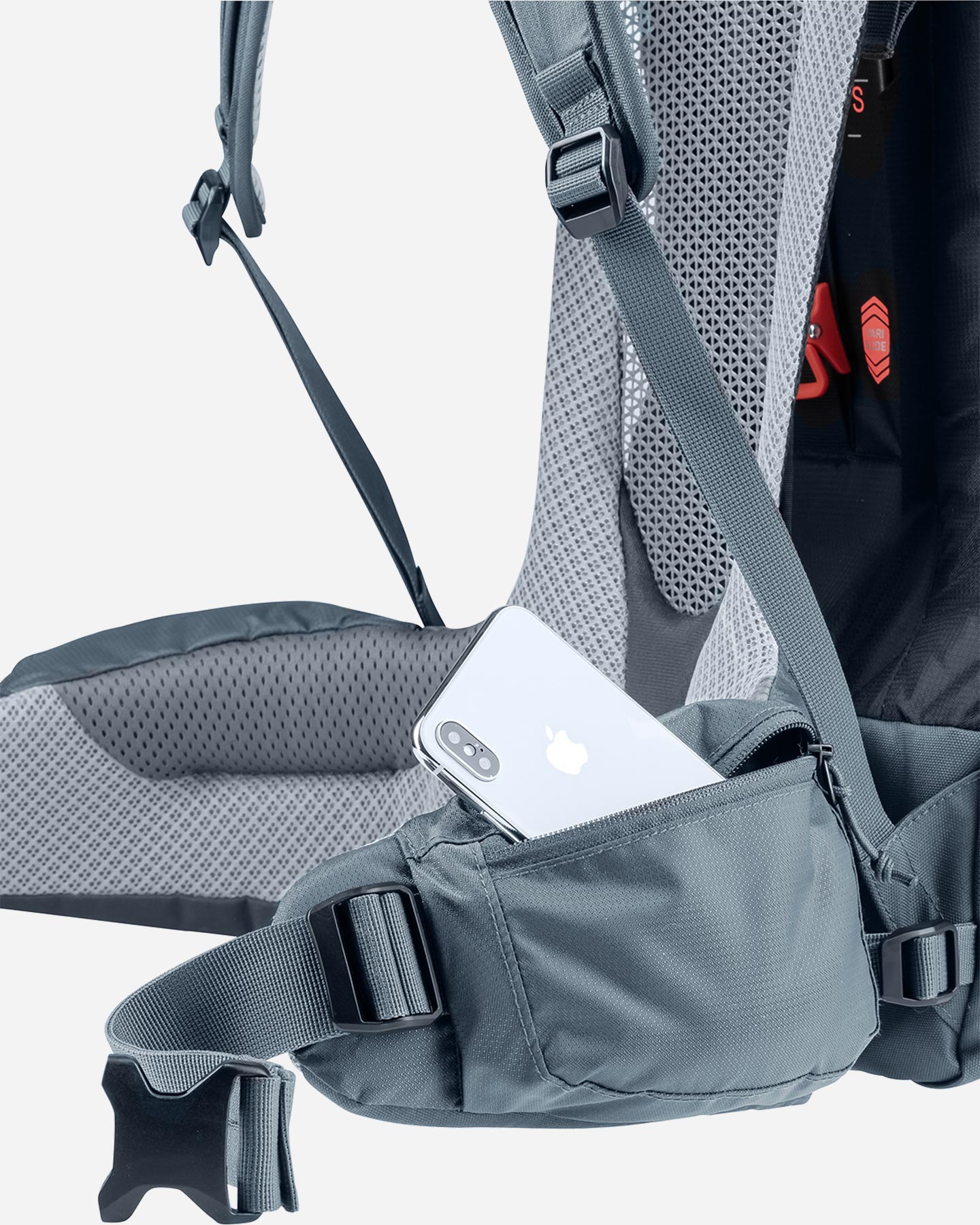 Zaino trekking DEUTER FUTURA AIR TREK 50+10  - Nero - 5 | Cisalfa Sport