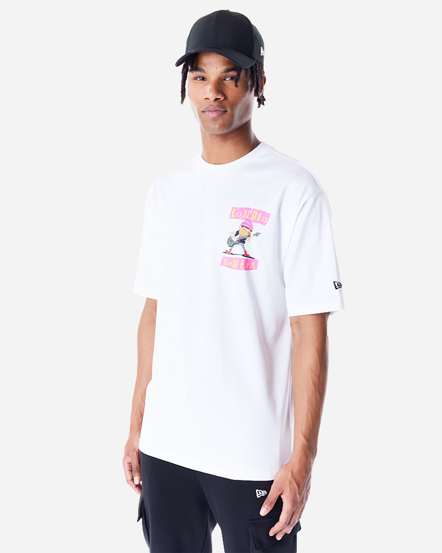 T-shirt NEW ERA BRAND BIG GFX LONDRA M - Bianco - 0 | Cisalfa Sport