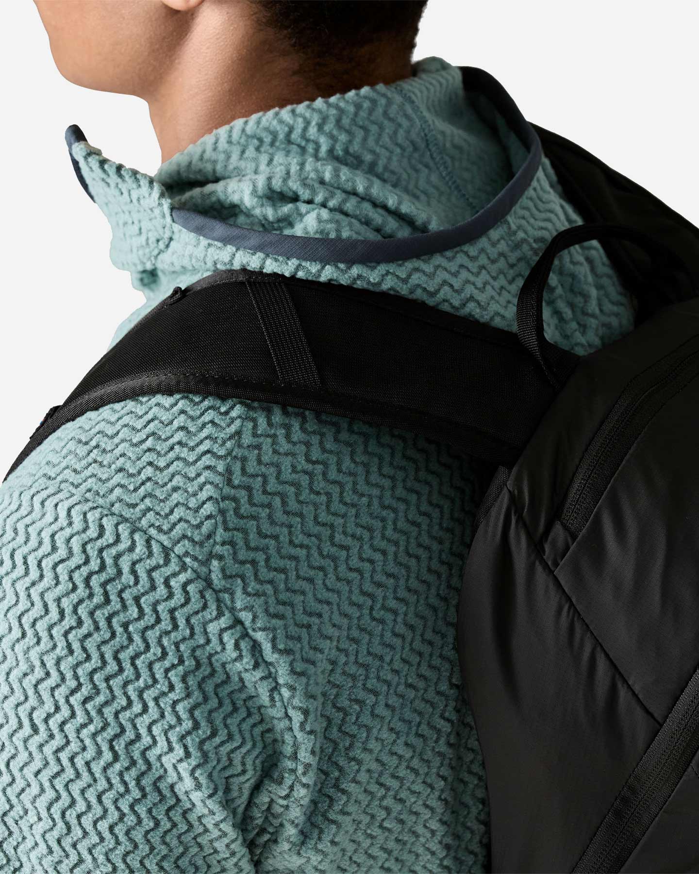 Pile PATAGONIA R1 AIR M - Blu - 5 | Cisalfa Sport