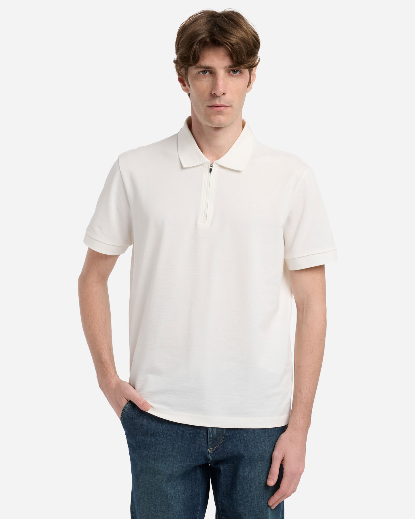 Polo BEST COMPANY NEXT 24/7 M - Bianco - 1 | Cisalfa Sport