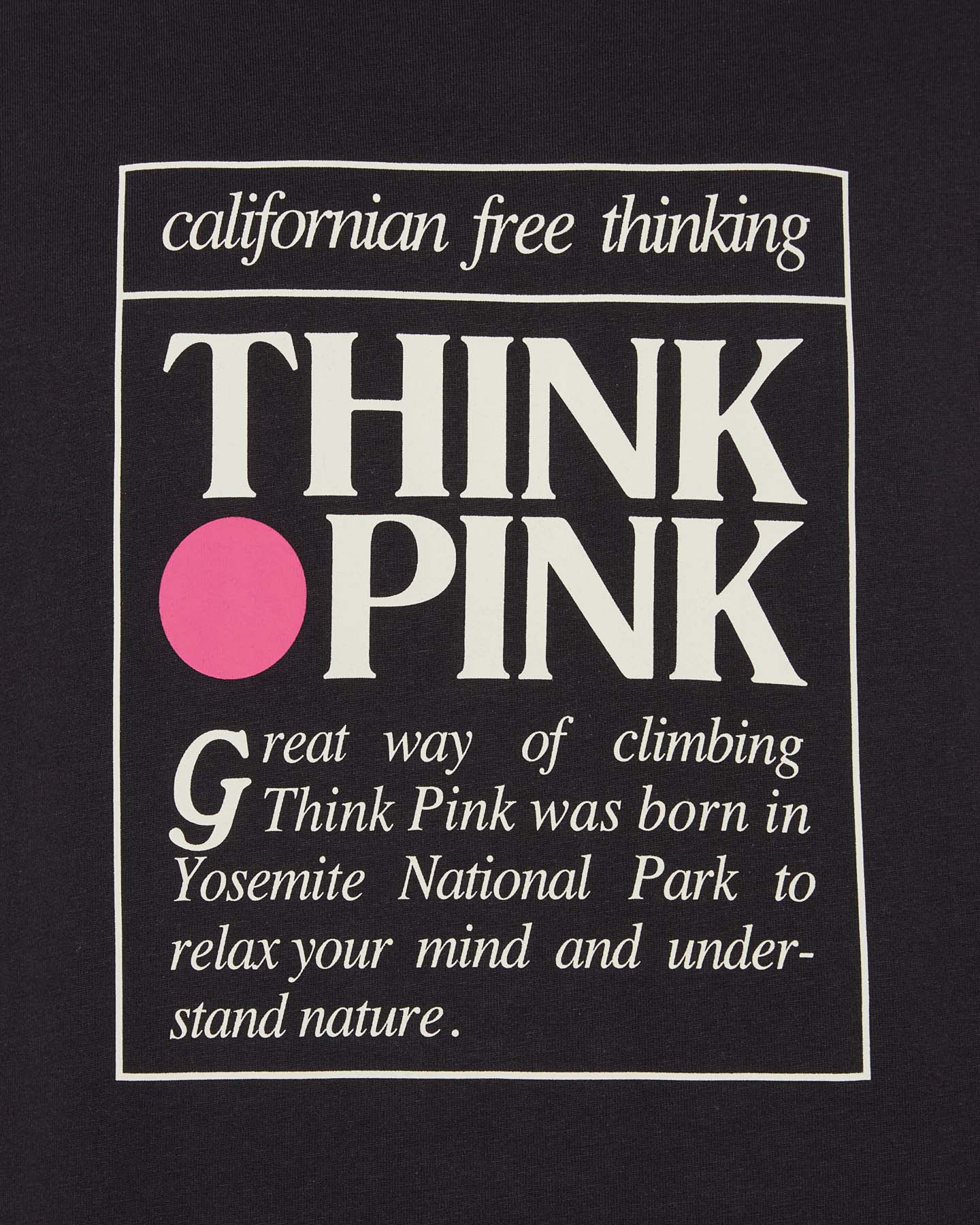 T-shirt THINK PINK BIG LOGO M - Nero - 2 | Cisalfa Sport