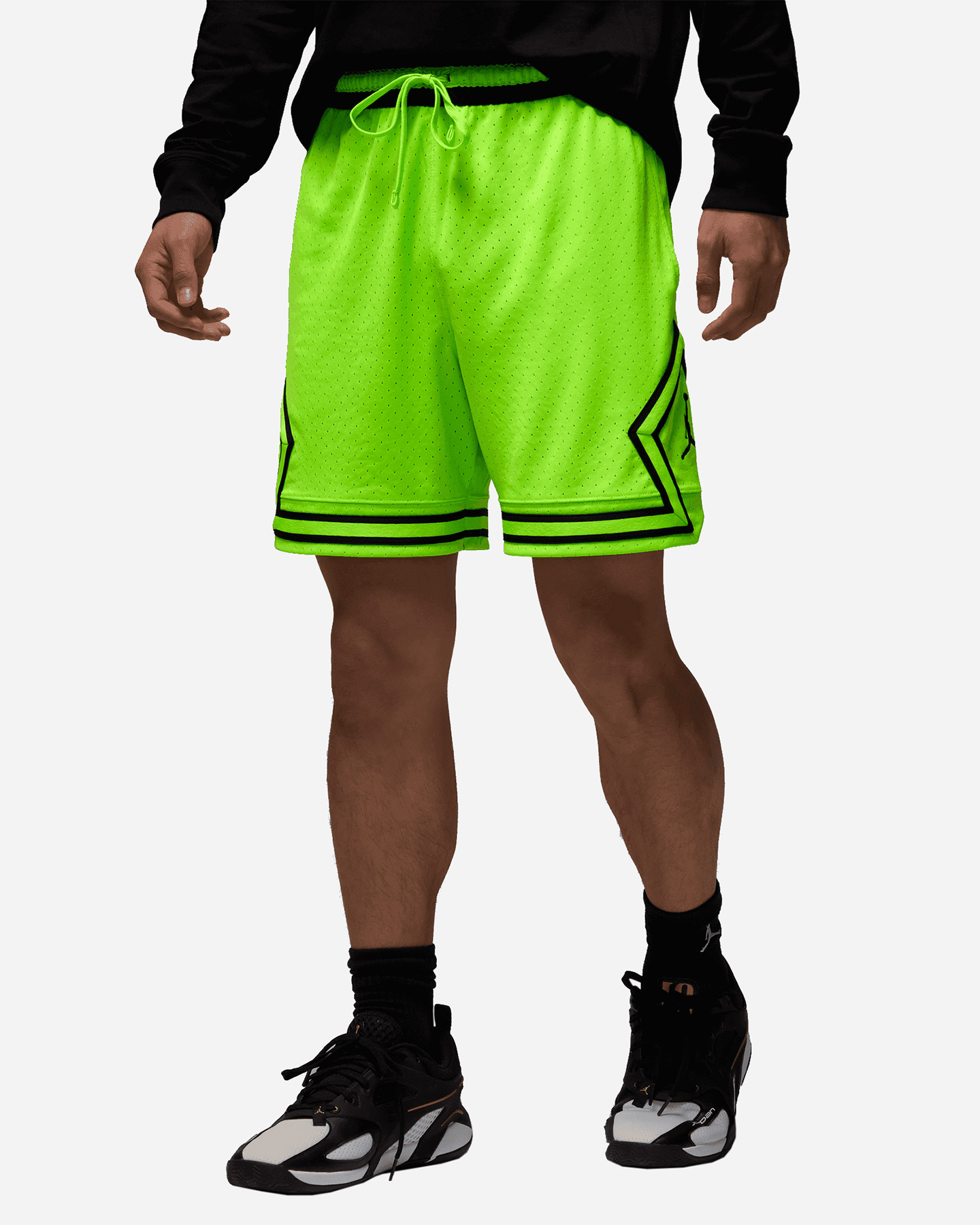 Pantaloncini basket NIKE JORDAN DRI FIT M - Verde - 2 | Cisalfa Sport