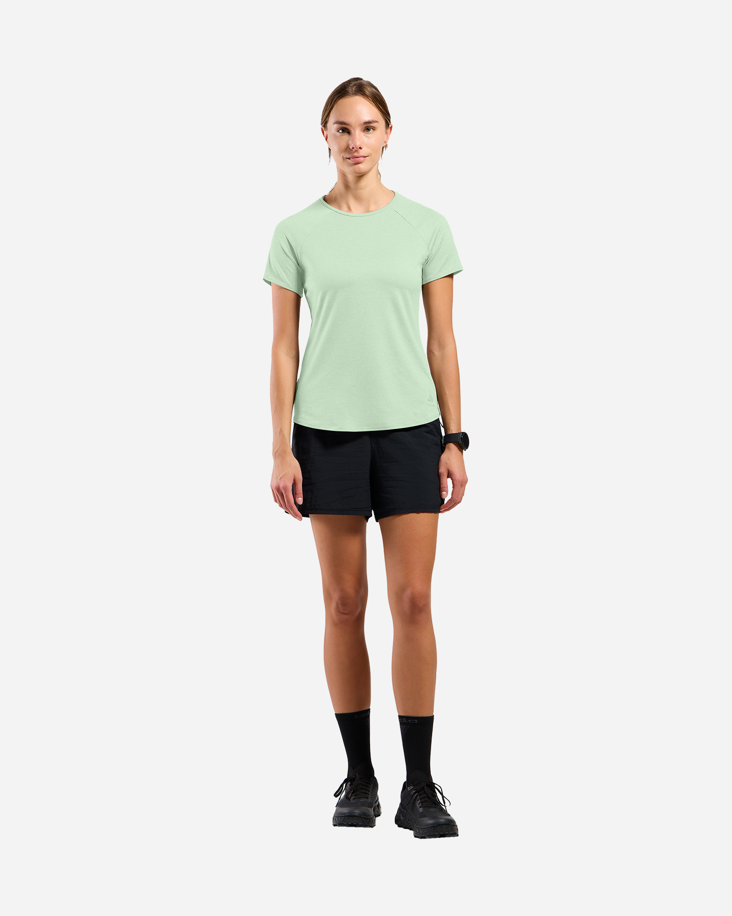 T-shirt ODLO ESSENTIAL 365 W - Verde - 4 | Cisalfa Sport