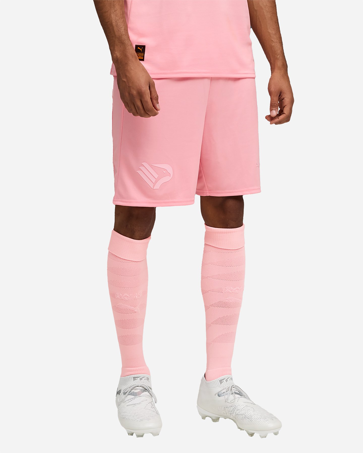 Pantaloncini calcio ufficiali PUMA PALERMO HOME 25-26 M - Rosa - 2 | Cisalfa Sport