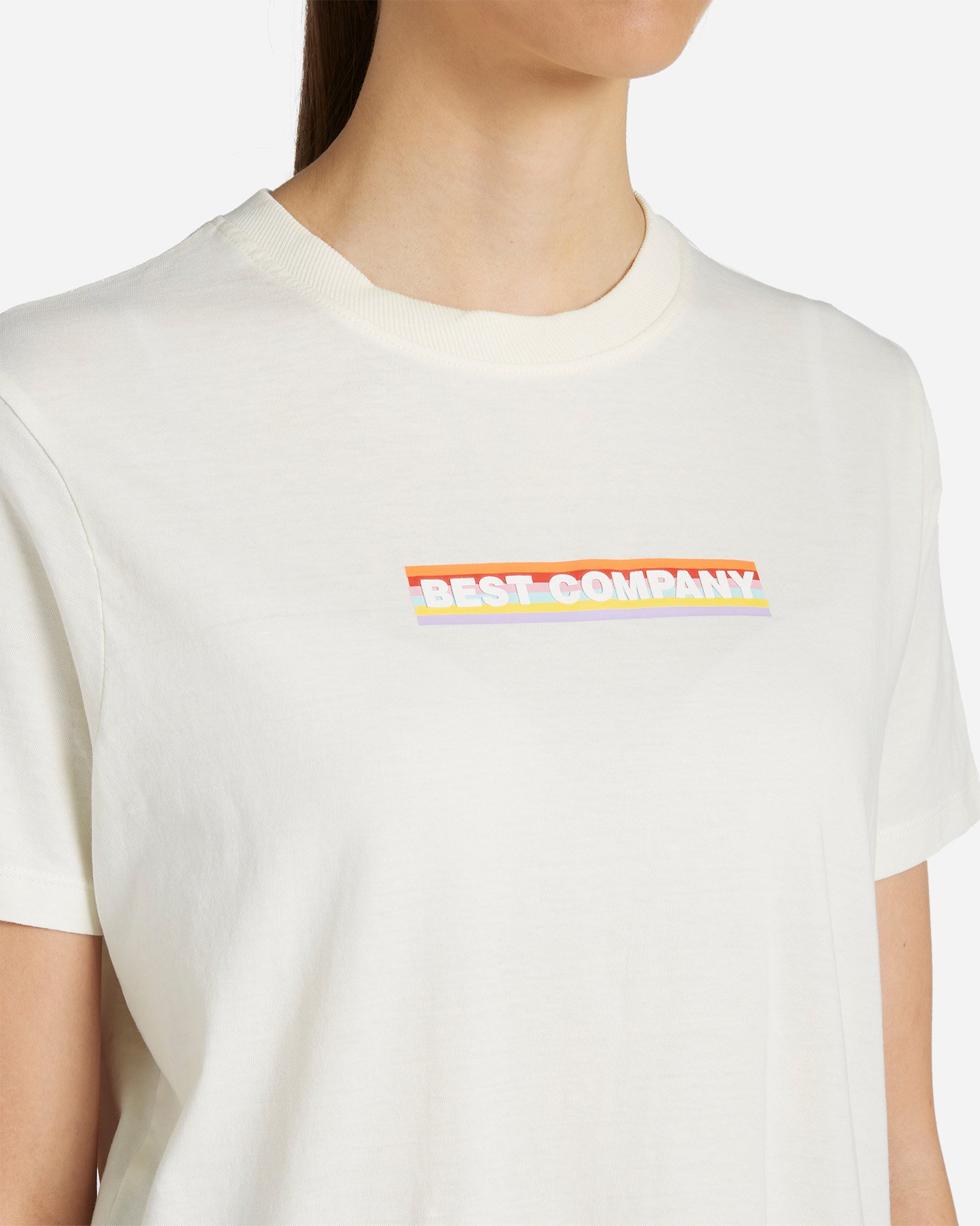 T-shirt BEST COMPANY LOGO BLOCCHETTO PRIDE W - 4 | Cisalfa Sport