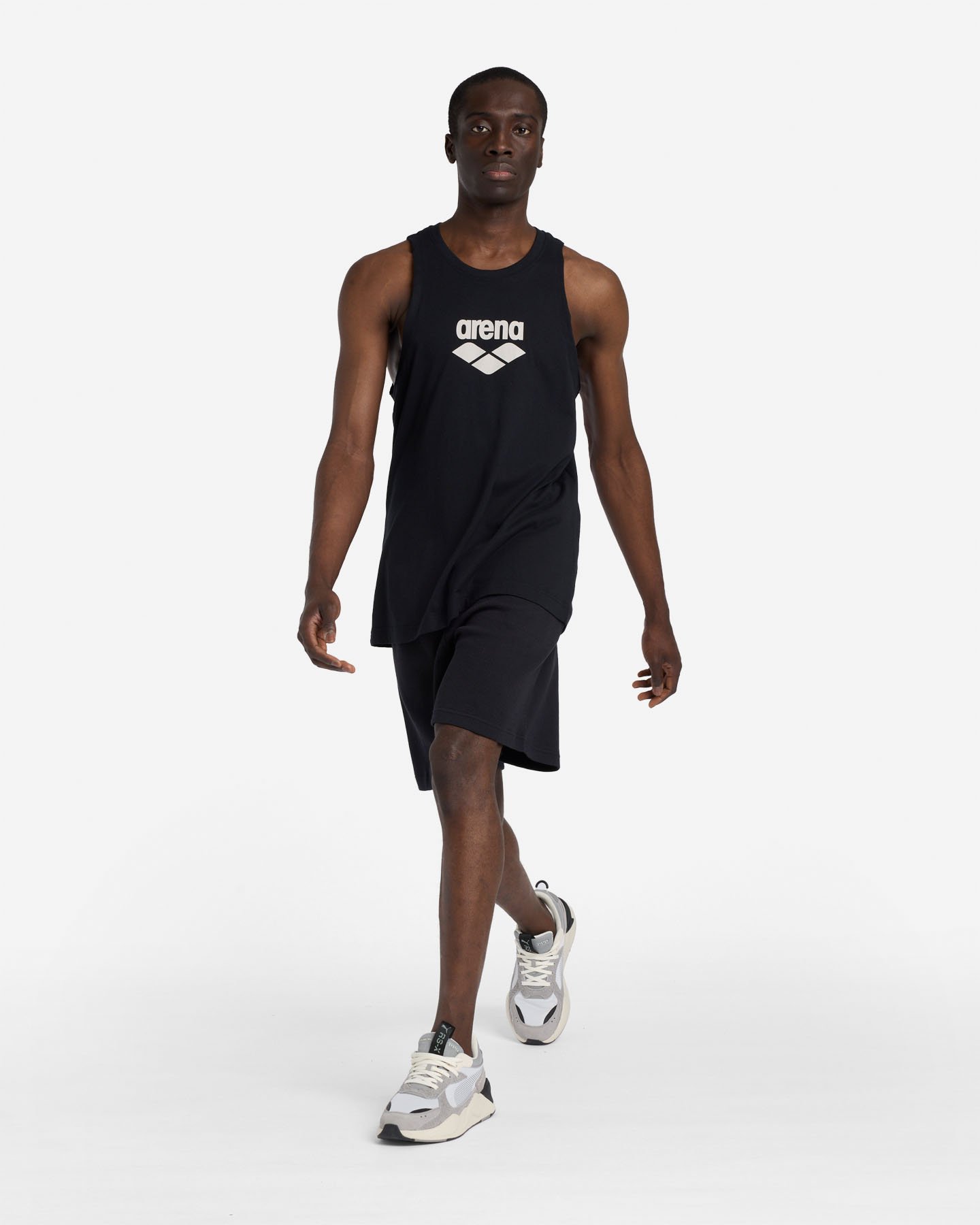 Canotta ARENA ATHLETIC ESSENTIAL M - Nero - 2 | Cisalfa Sport