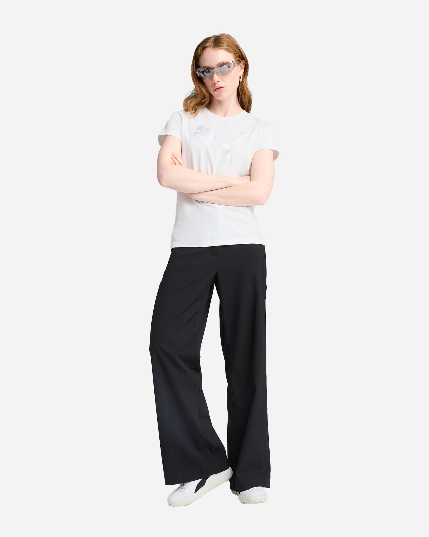 T-shirt PUMA LOGO W - Bianco - 4 | Cisalfa Sport