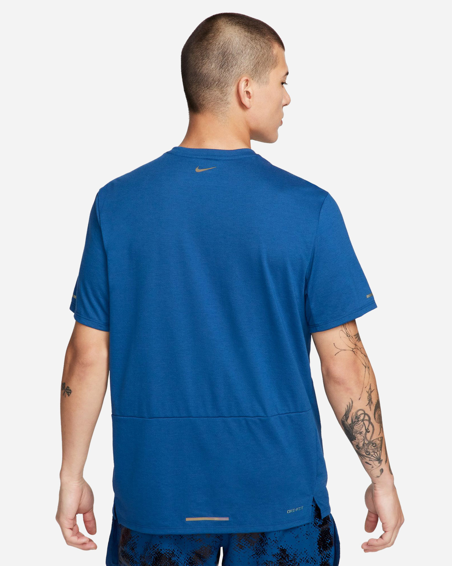T-shirt running NIKE RISE 365 M - Blu - 1 | Cisalfa Sport