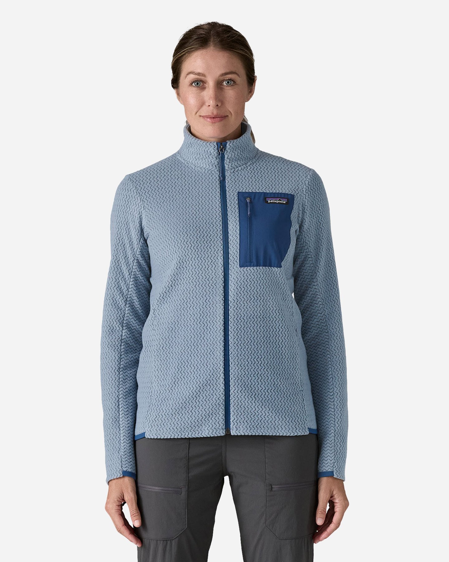 Pile PATAGONIA R1 AIR W - Blu - 1 | Cisalfa Sport