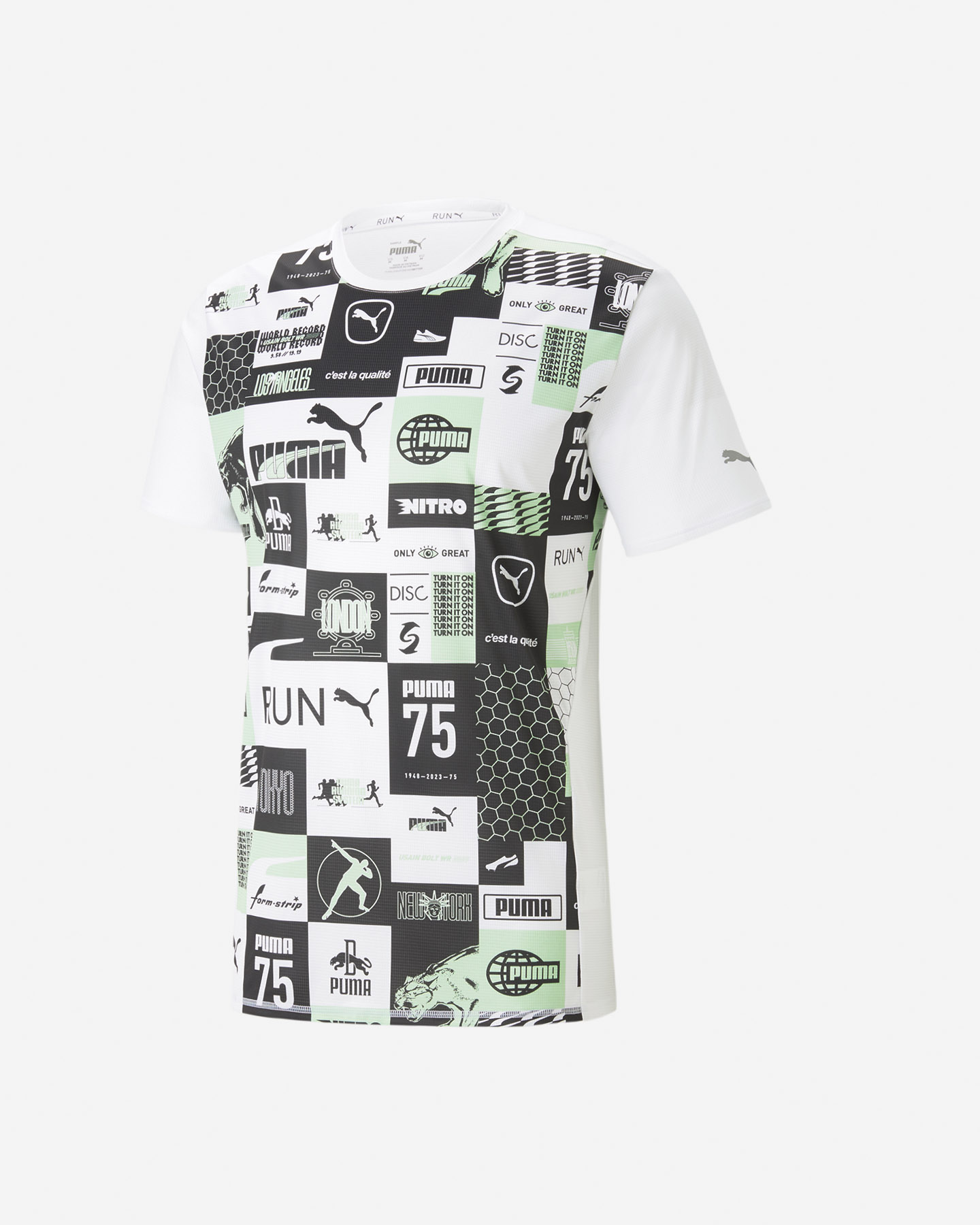 T-shirt running PUMA RUN FAVOURITE M - Bianco - 0 | Cisalfa Sport