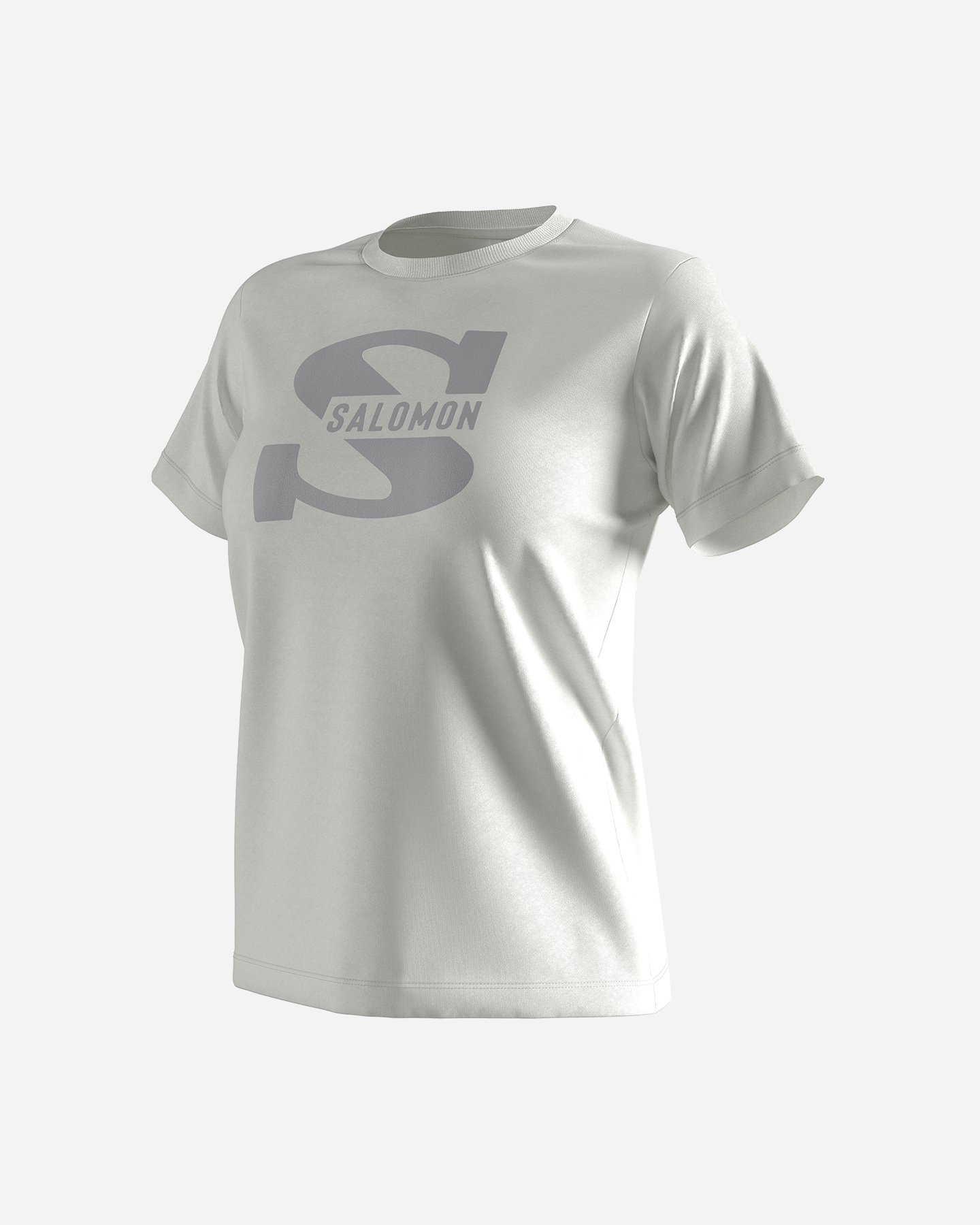 T-shirt SALOMON OUTLIFE BIG LOGO W - Bianco - 2 | Cisalfa Sport
