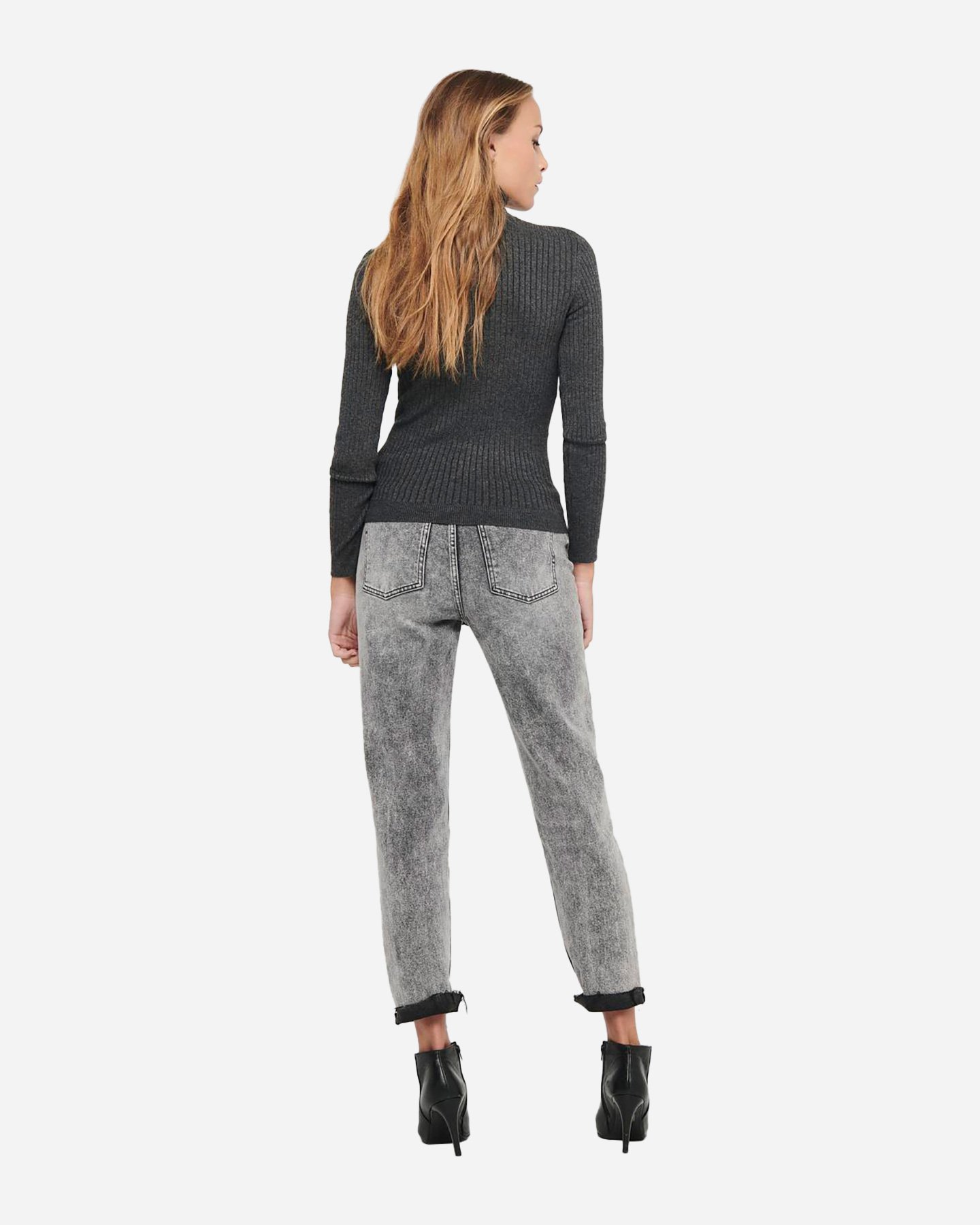 Maglione ONLY KAROL LUPETTO W - Grigio - 4 | Cisalfa Sport