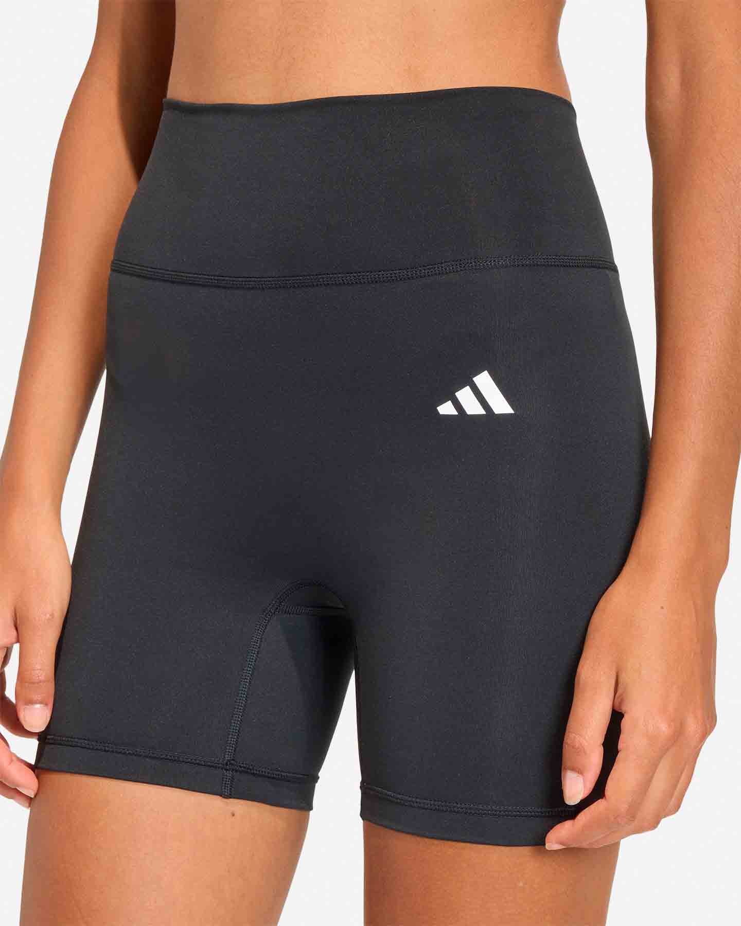 Short training ADIDAS OPTIME ESSENTIALS W - Nero - 5 | Cisalfa Sport