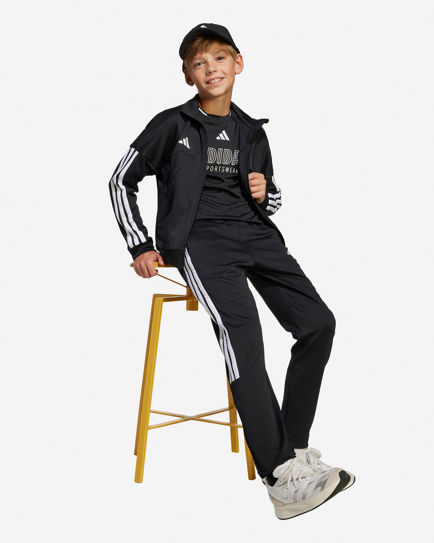 Felpa ADIDAS TIRO JR - Nero - 5 | Cisalfa Sport