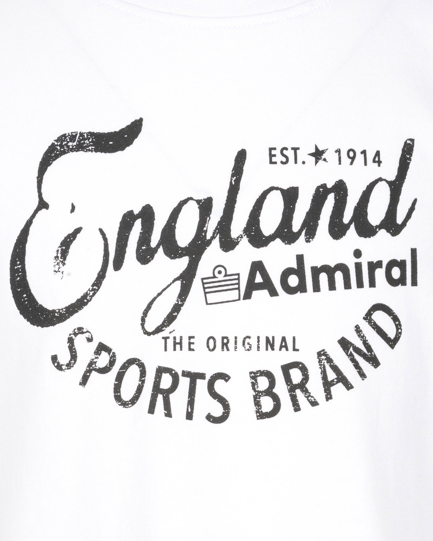 T-shirt ADMIRAL VARSITY JR - Bianco - 2 | Cisalfa Sport