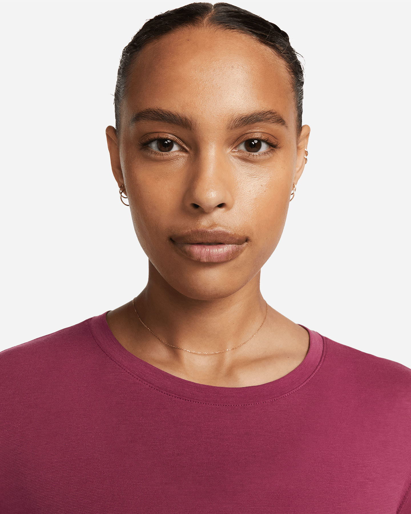 T-shirt training NIKE DRI FIT LATERAL W - Fucsia - 2 | Cisalfa Sport