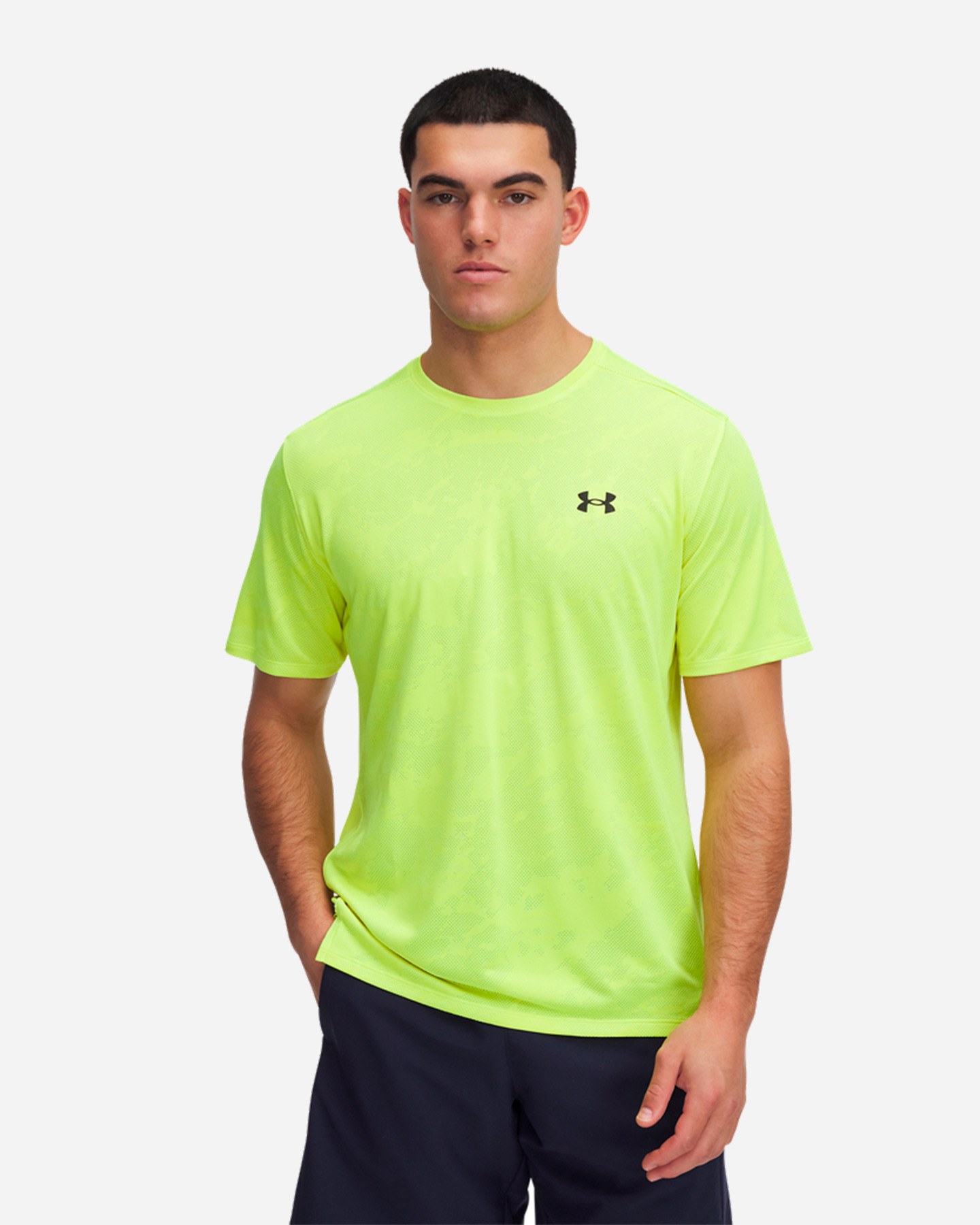 T-shirt training UNDER ARMOUR TECH VENT M - Giallo - 0 | Cisalfa Sport