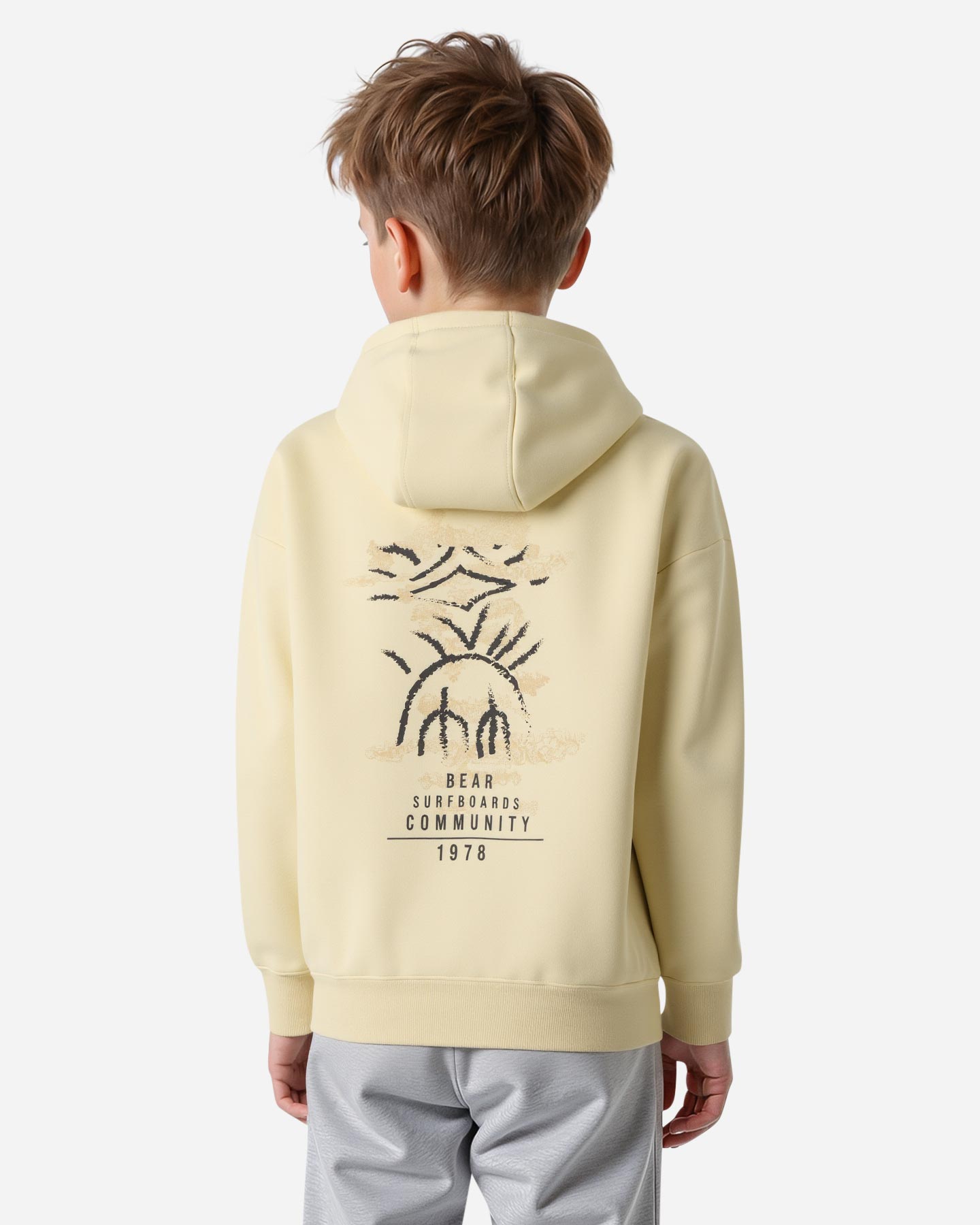 Felpa BEAR SHORE BREAK JR - Beige - 4 | Cisalfa Sport